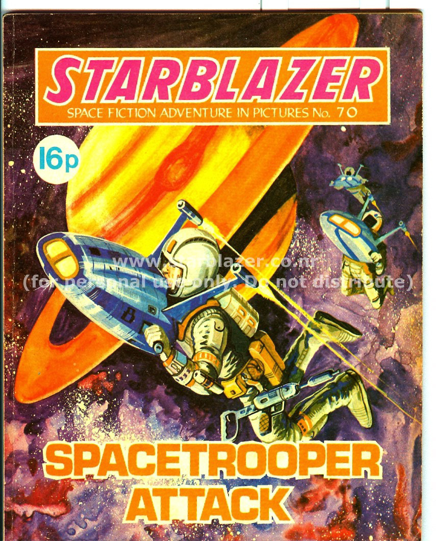 Read online Starblazer comic -  Issue #70 - 1