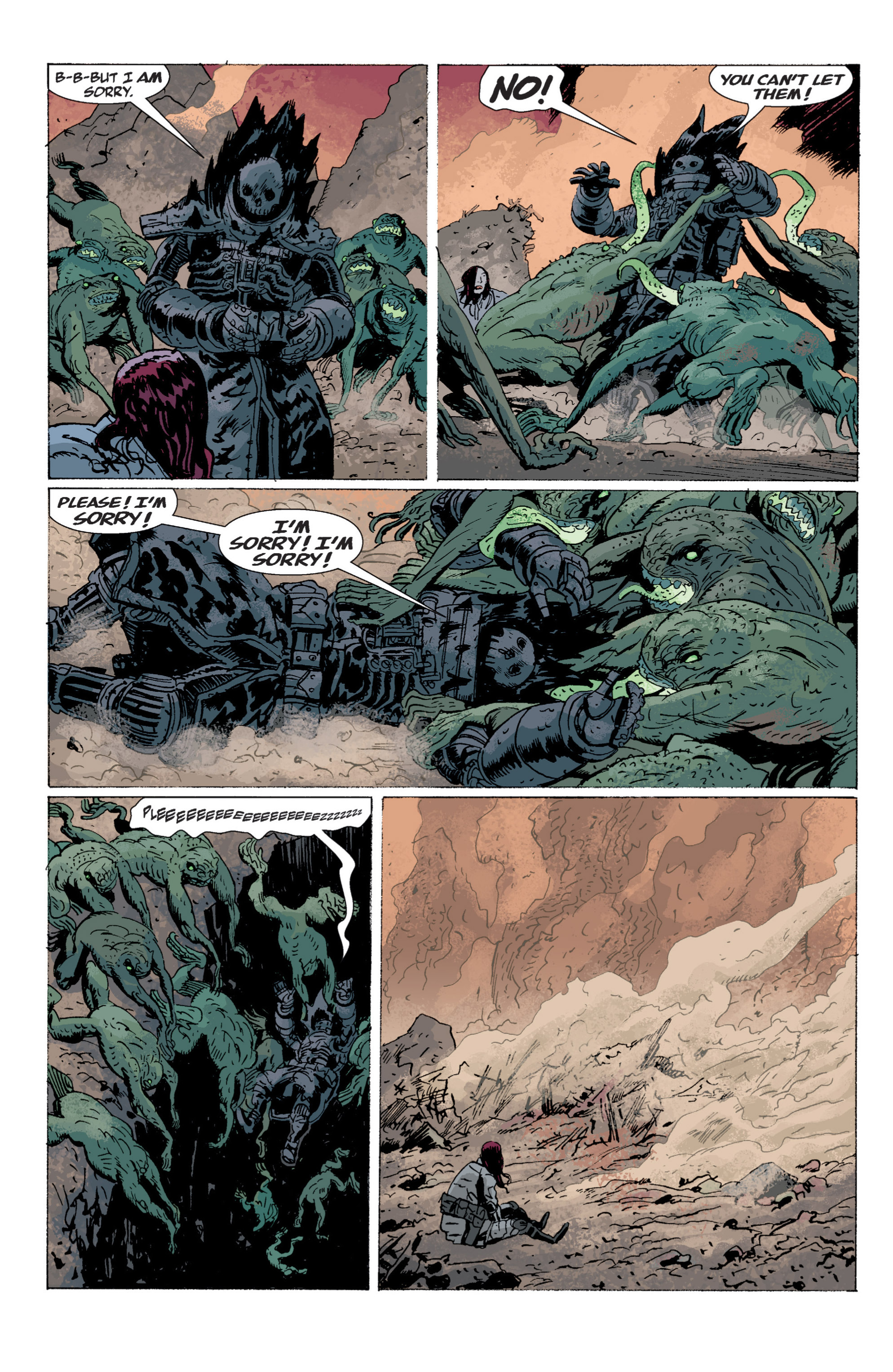 Read online B.P.R.D. (2003) comic -  Issue # TPB 5 - 154