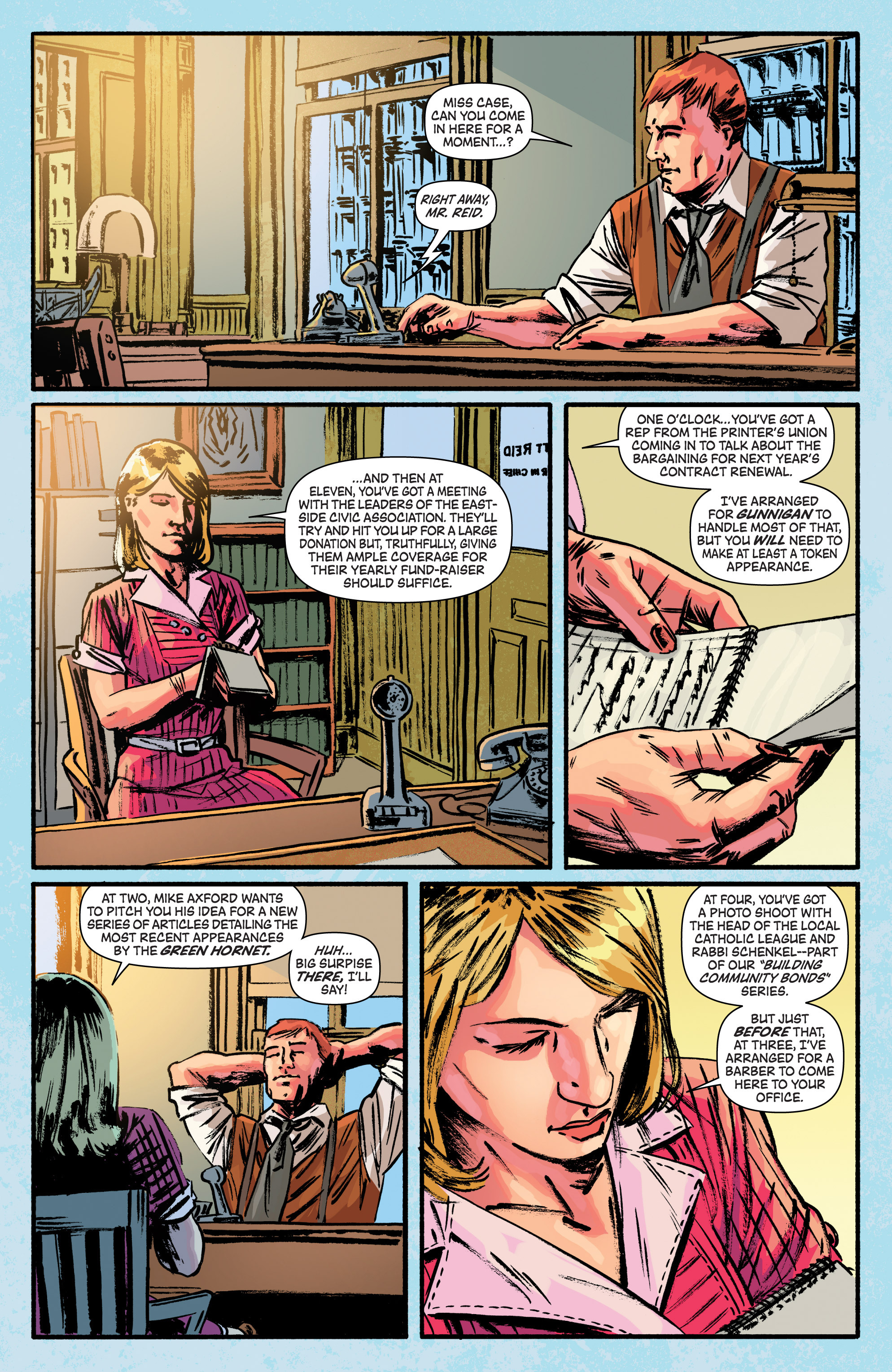Read online Green Hornet: Year One comic -  Issue #10 - 17