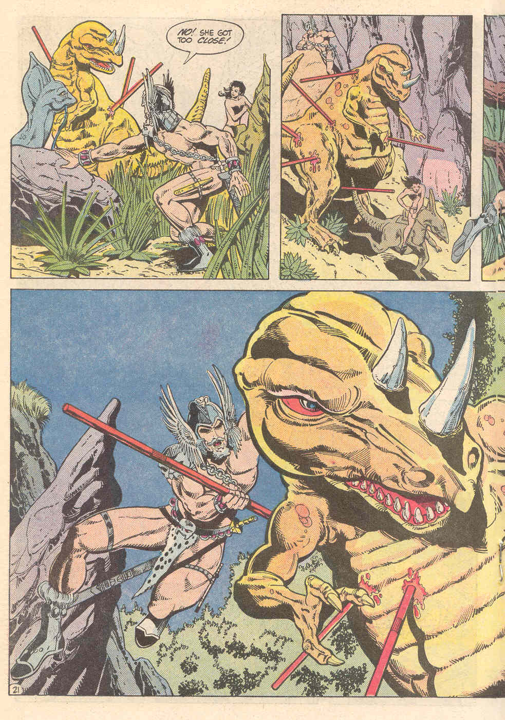 Read online Warlord (1976) comic -  Issue # _Annual 3 - 22