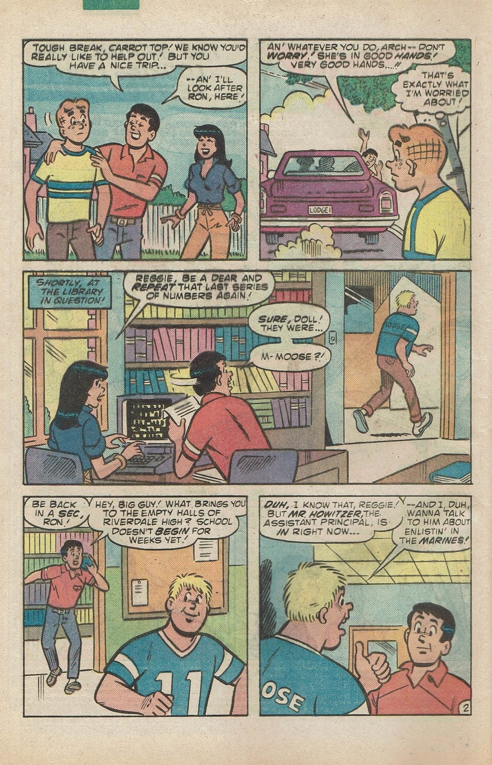 Read online Archie at Riverdale High (1972) comic -  Issue #105 - 4