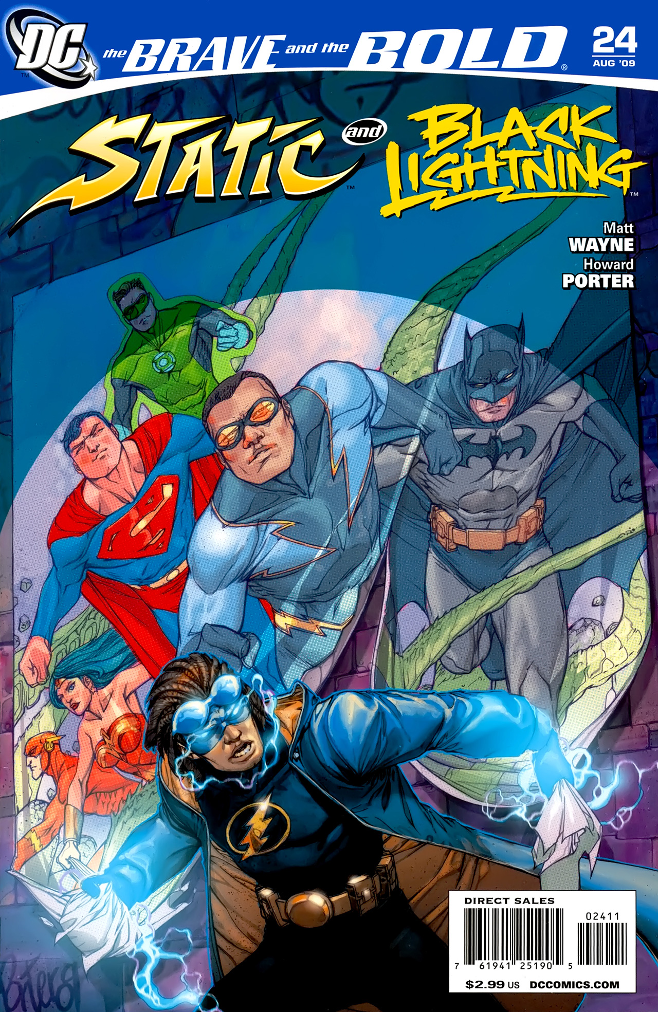 Read online The Brave and the Bold (2007) comic -  Issue #24 - 1