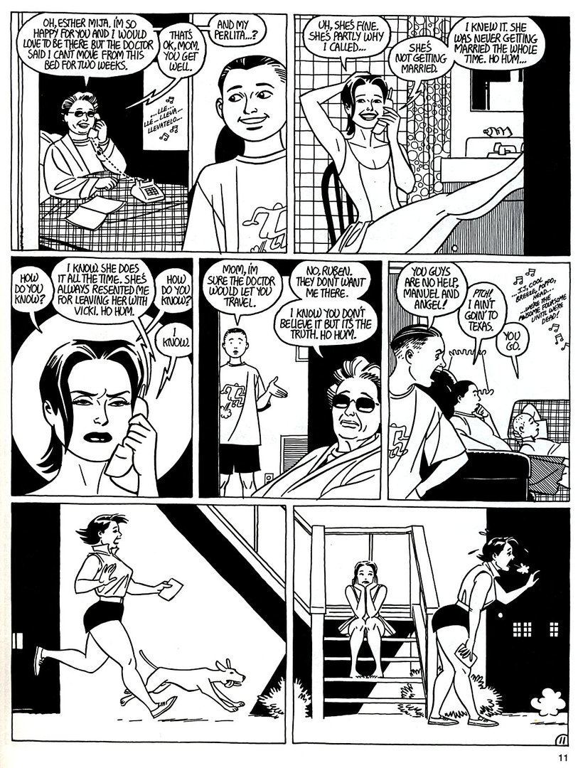 Read online Love and Rockets (1982) comic -  Issue #50 - 13