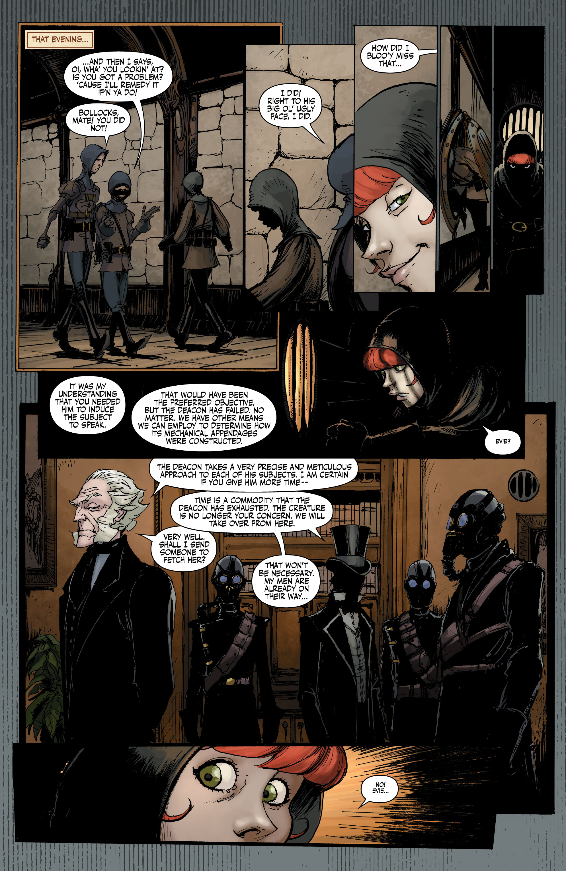 Read online Lady Mechanika: The Monster of The Ministry of Hell comic -  Issue #3 - 17