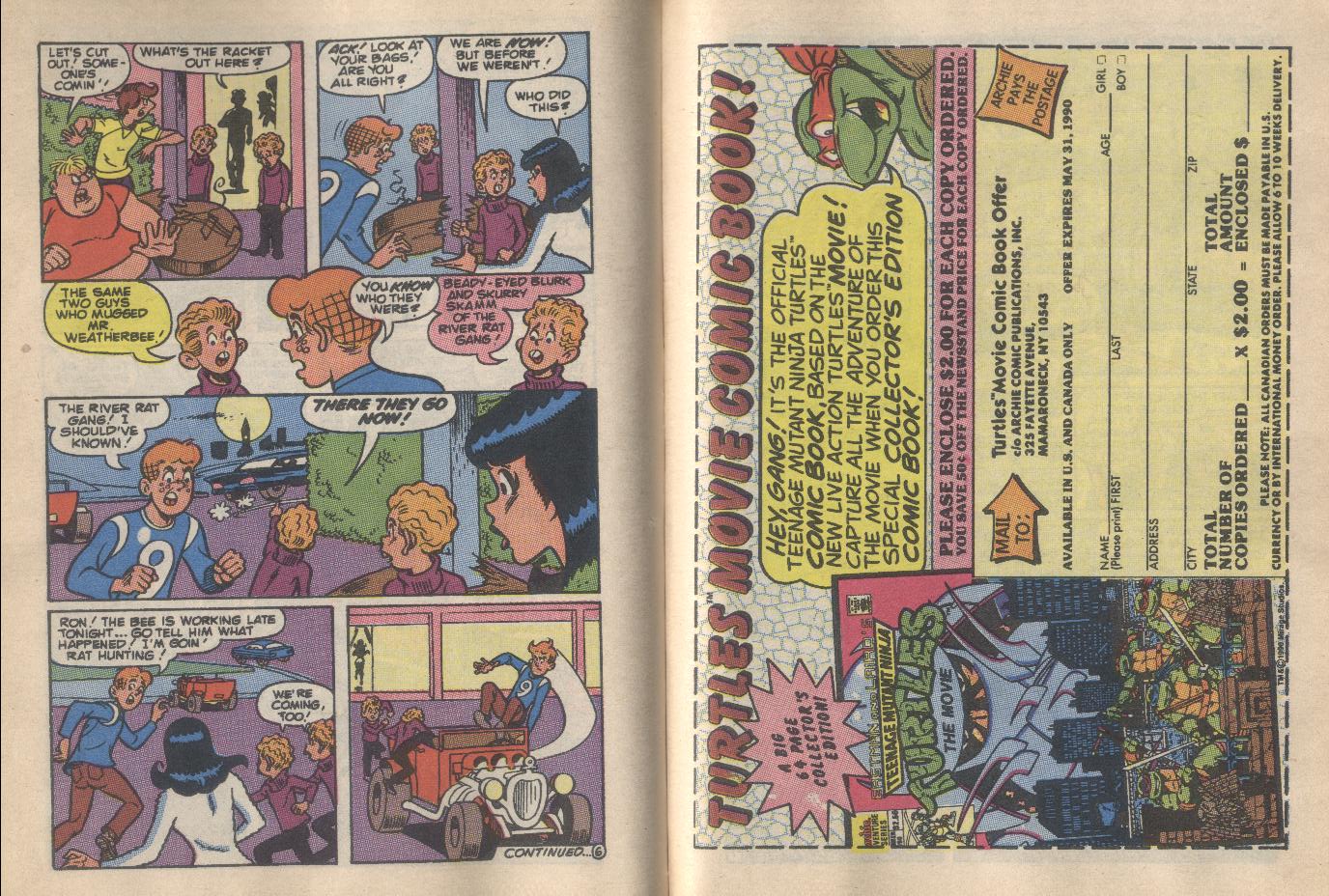 Read online Archie...Archie Andrews, Where Are You? Digest Magazine comic -  Issue #68 - 58