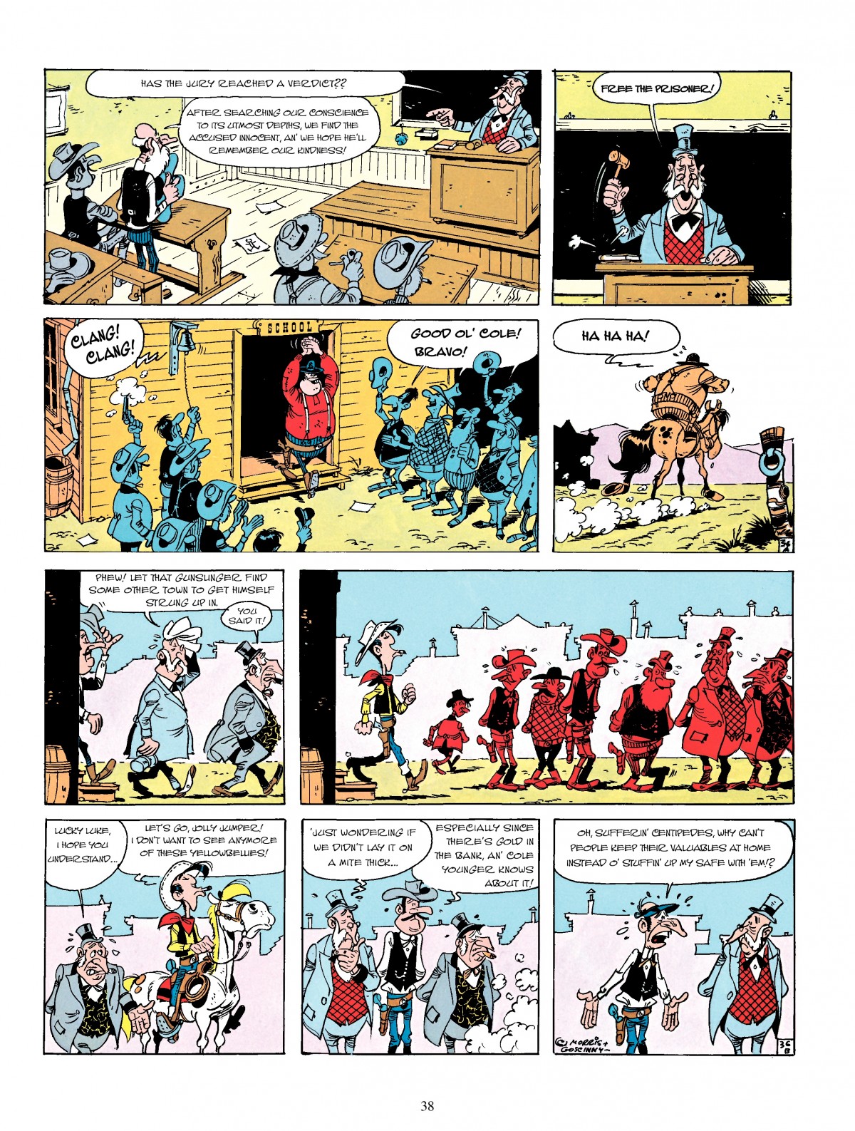 Read online A Lucky Luke Adventure comic -  Issue #4 - 40