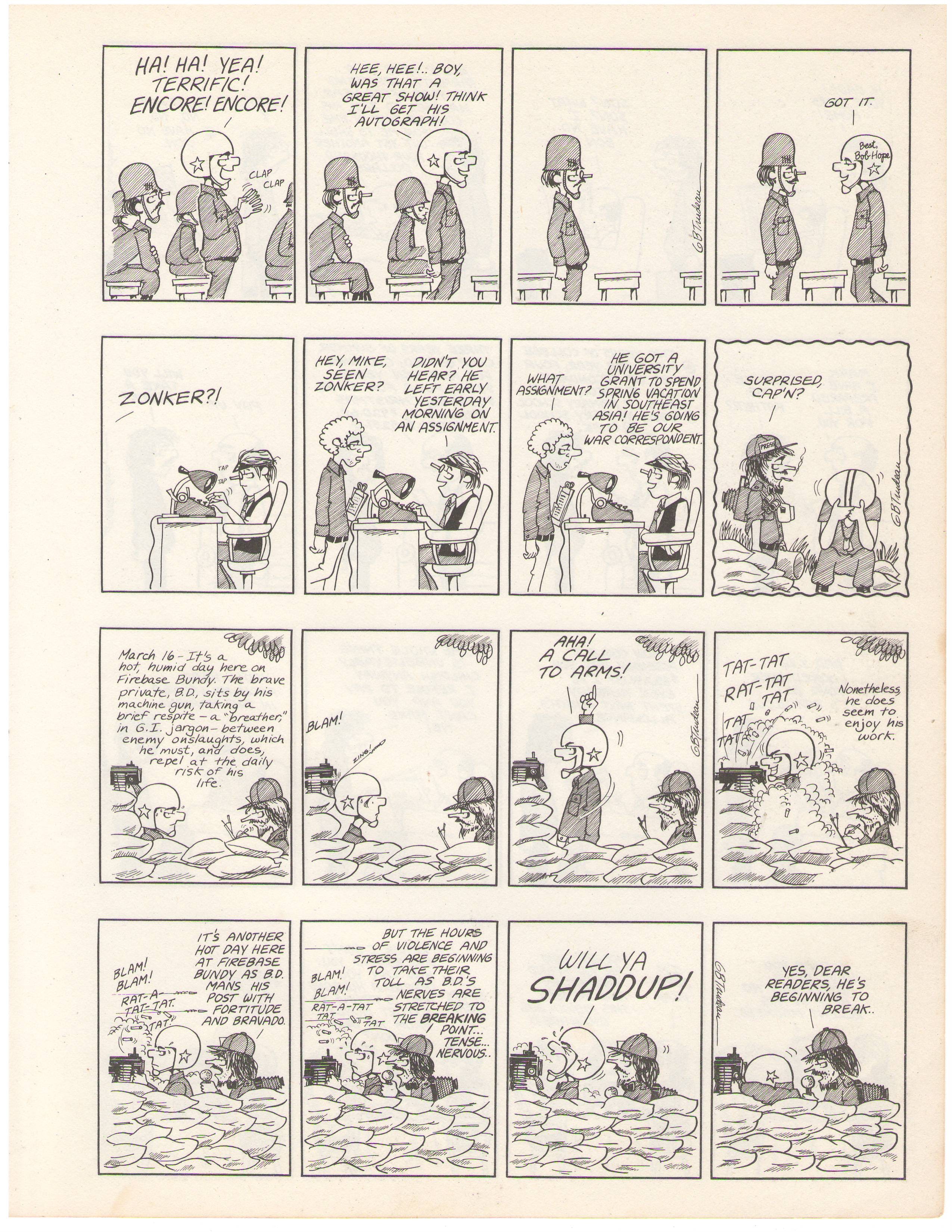 Read online The Doonesbury Chronicles comic -  Issue # TPB (Part 1) - 33