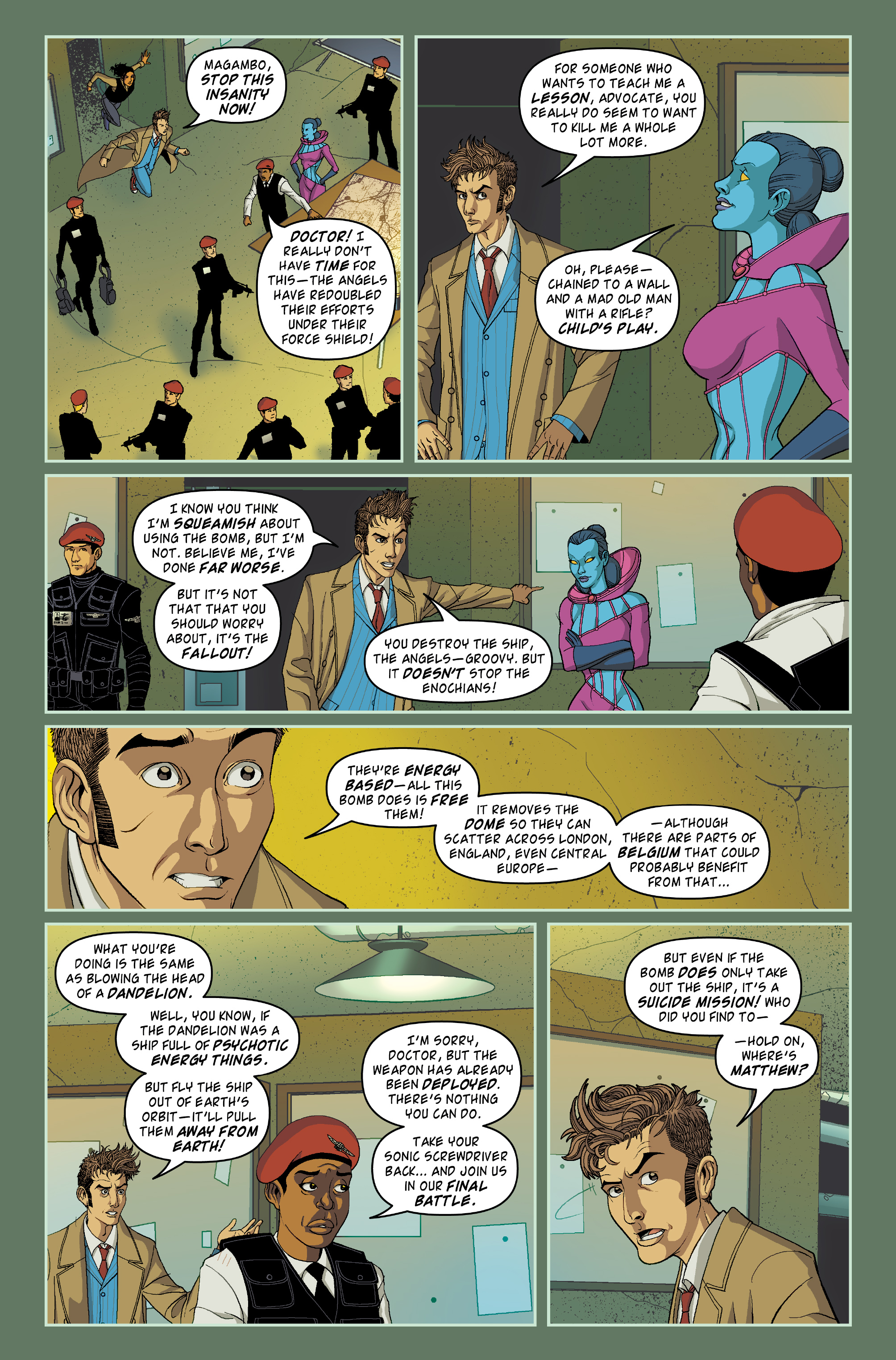 Read online Doctor Who: The Tenth Doctor Archives comic -  Issue #30 - 9