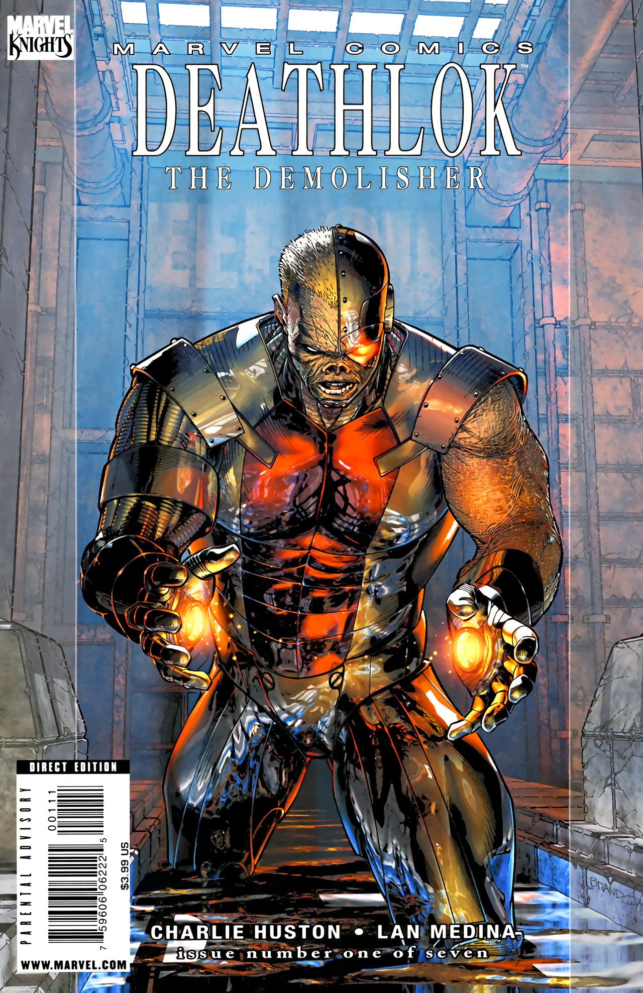 Read online Deathlok (2010) comic -  Issue #1 - 1