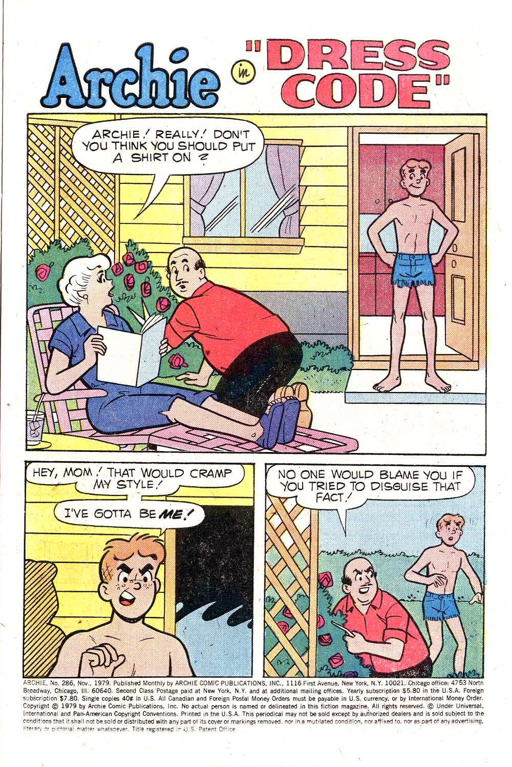 Read online Archie (1960) comic -  Issue #286 - 3