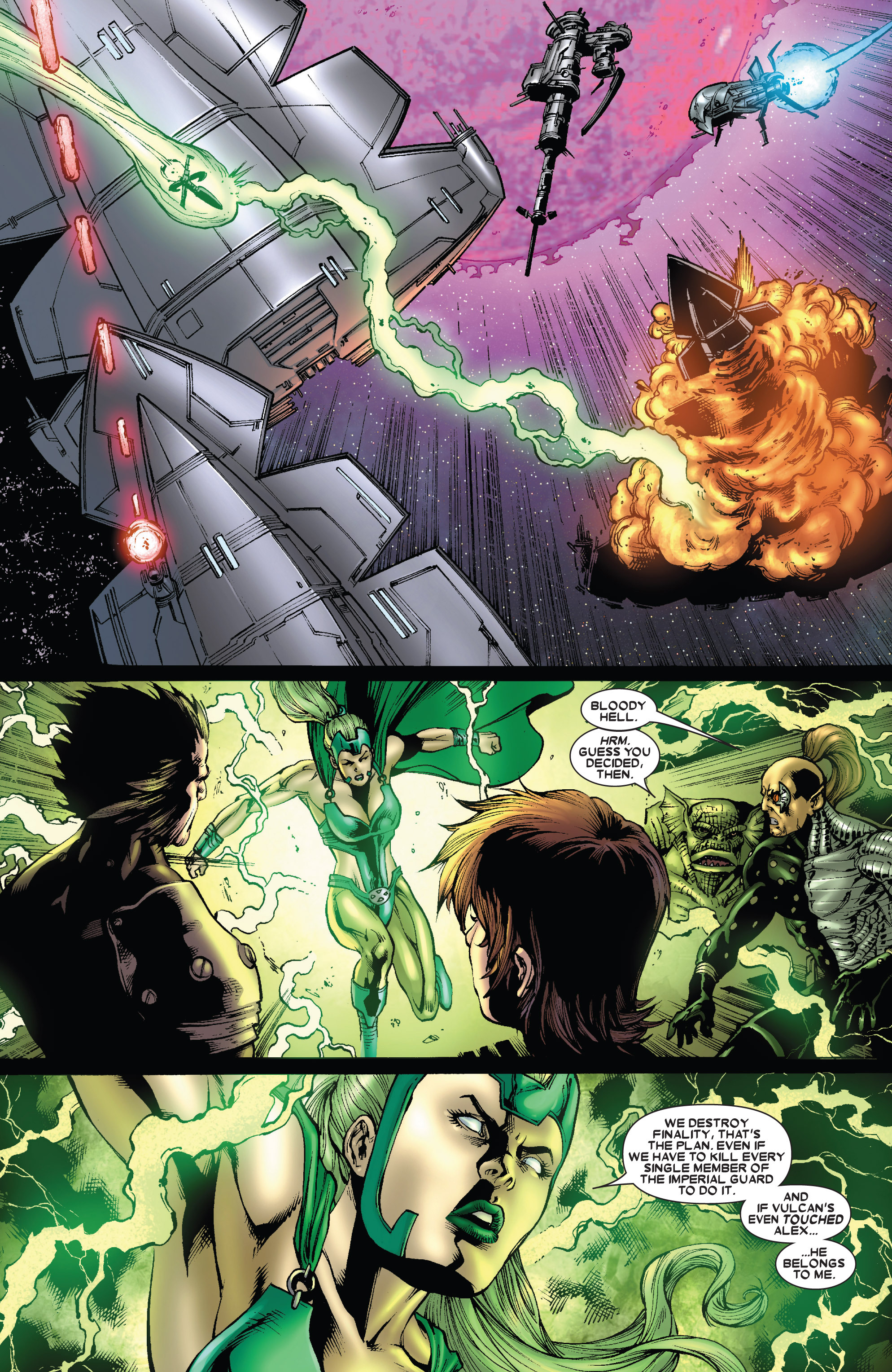 Read online X-Men: Emperor Vulcan comic -  Issue #5 - 4
