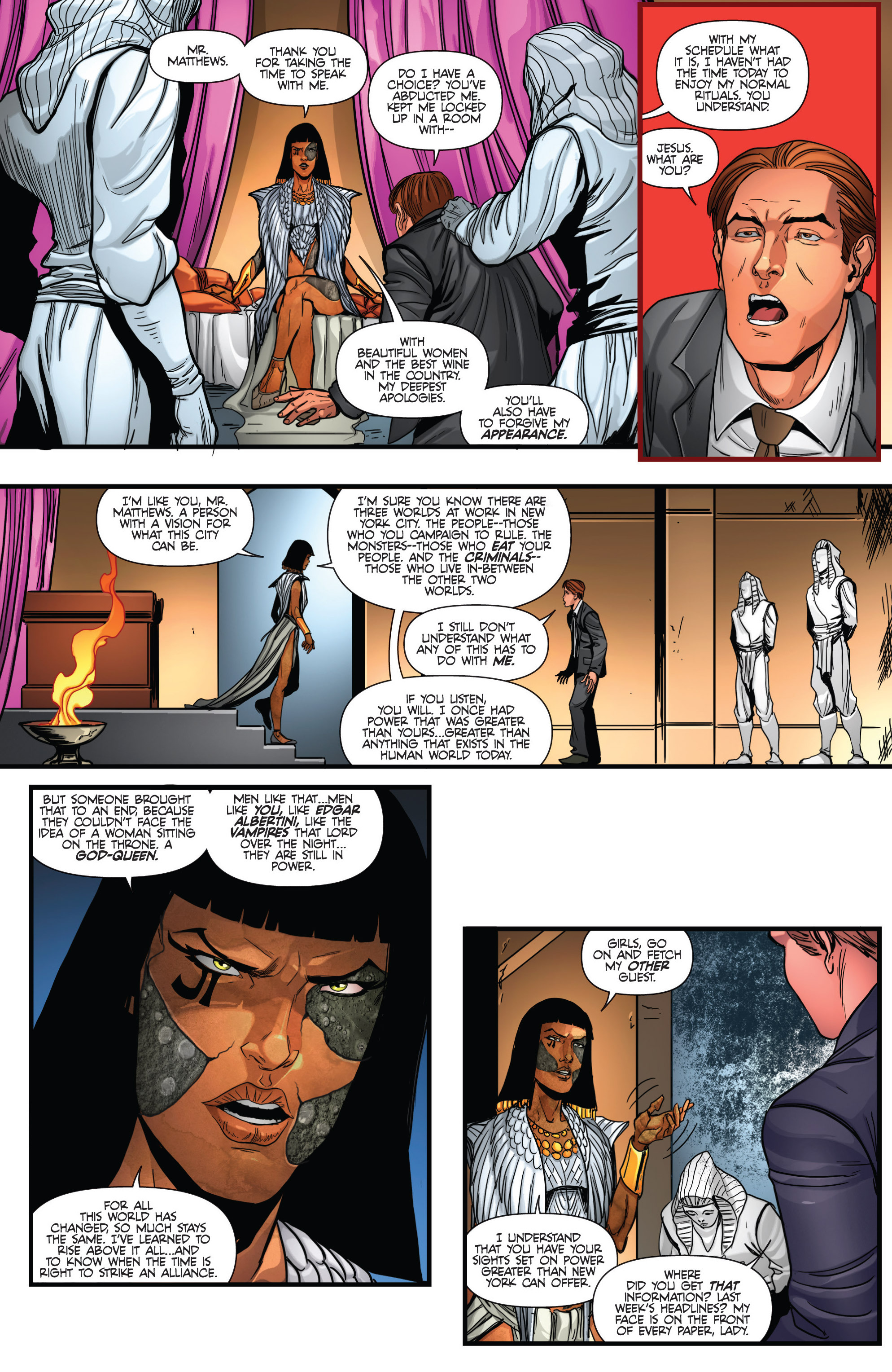 Read online Van Helsing vs The Mummy of Amun-Ra comic -  Issue #4 - 22