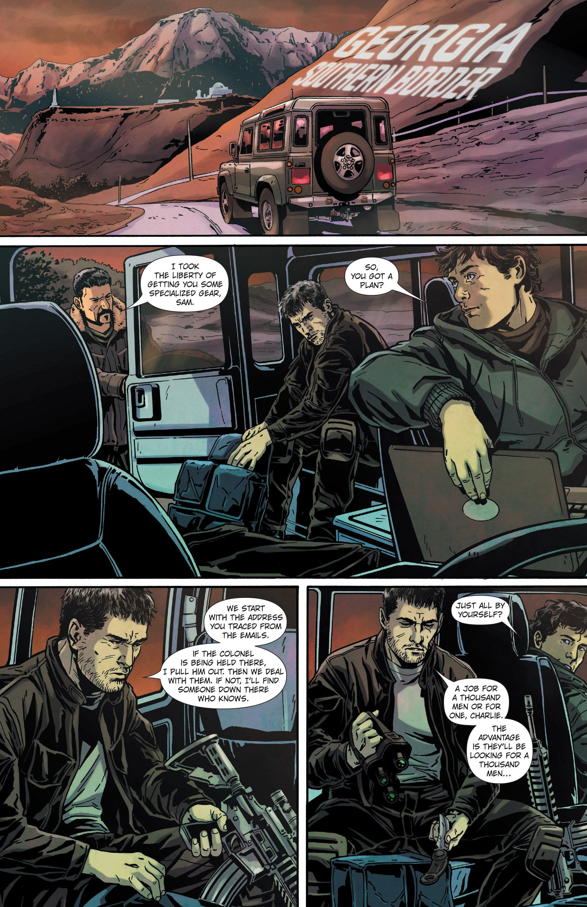 Read online Tom Clancy's Splinter Cell: Echoes comic -  Issue #2 - 20