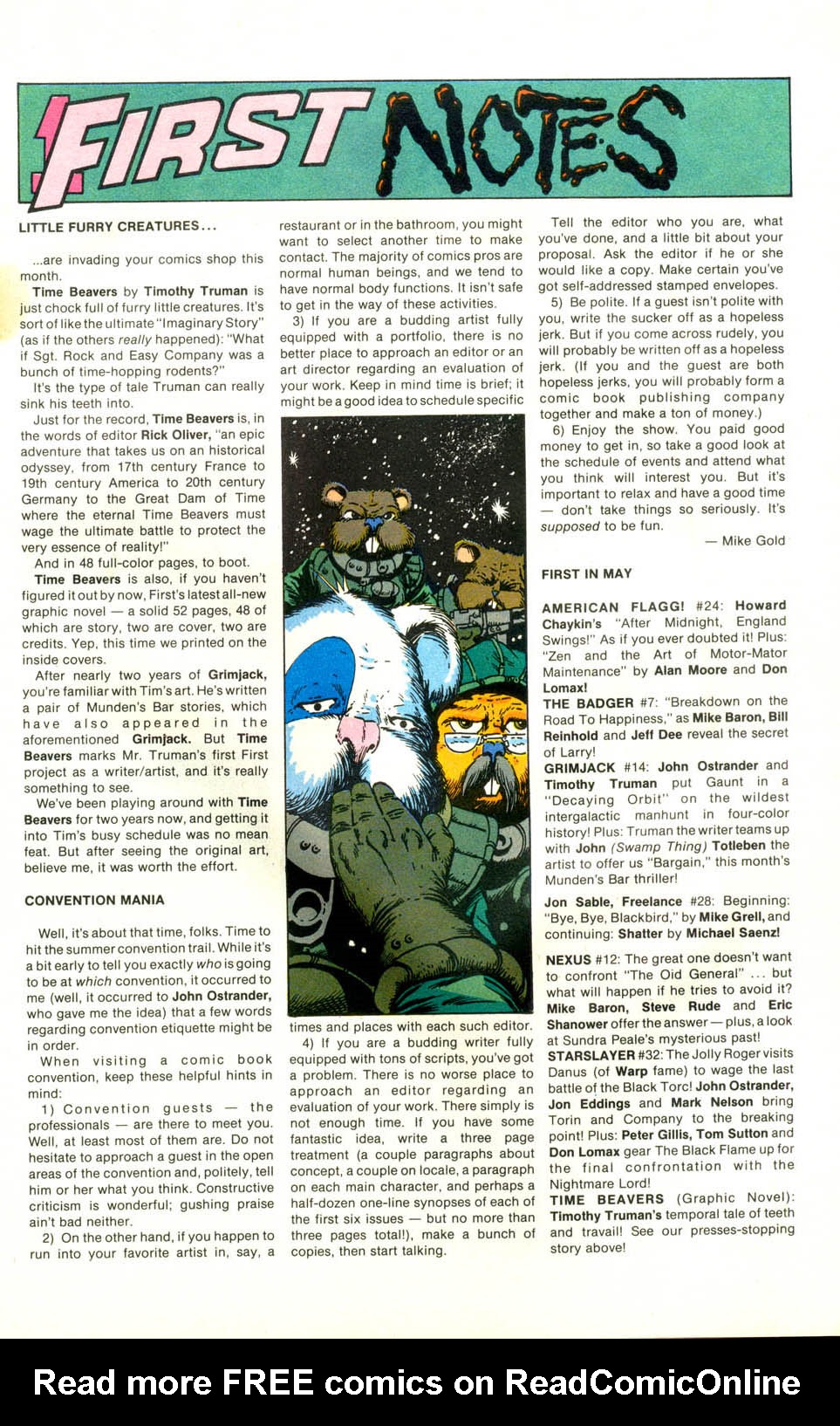 Read online American Flagg! comic -  Issue #24 - 8
