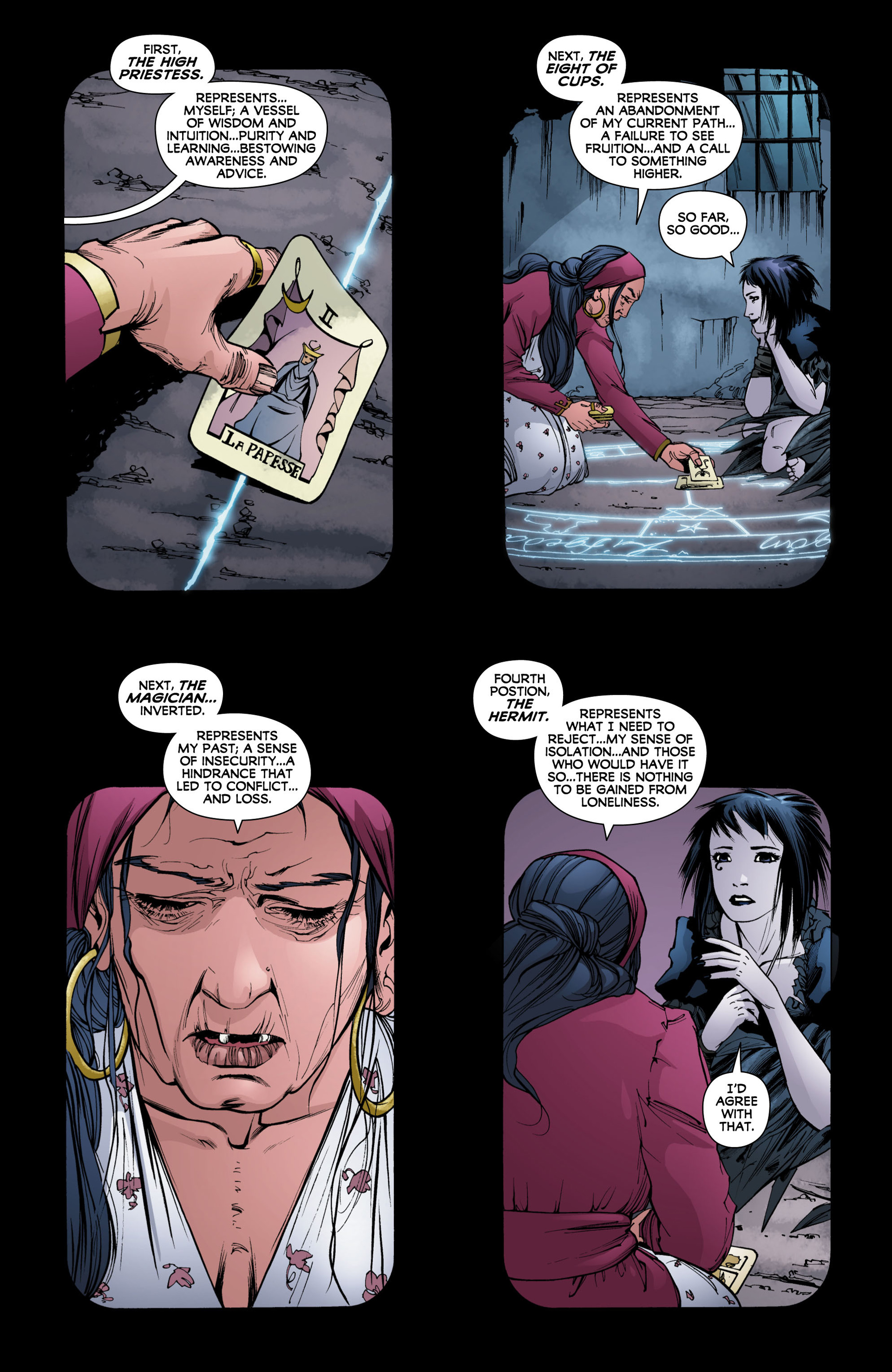 Read online Madame Xanadu comic -  Issue #6 - 12
