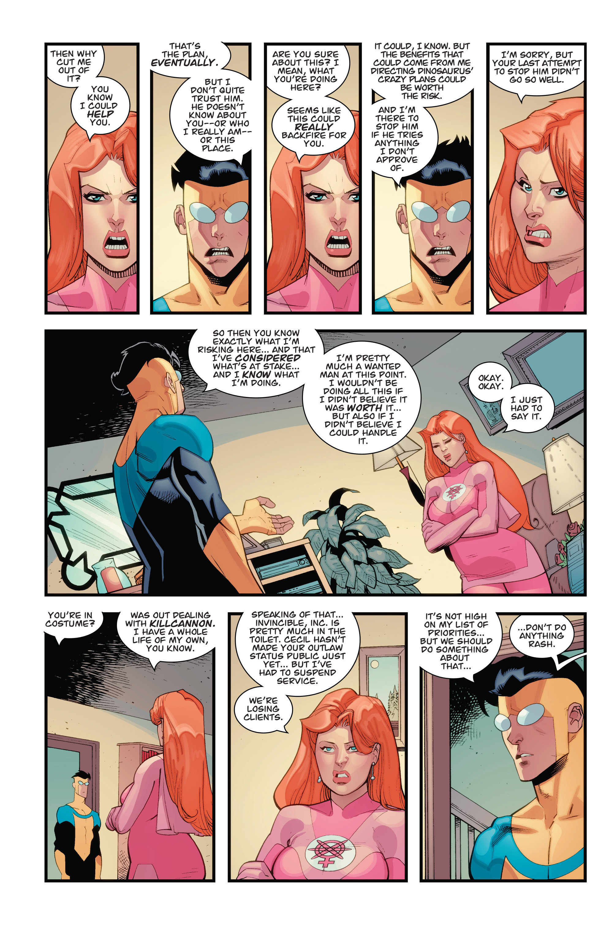 Read online Invincible comic -  Issue # _TPB 16 - Family Ties - 57