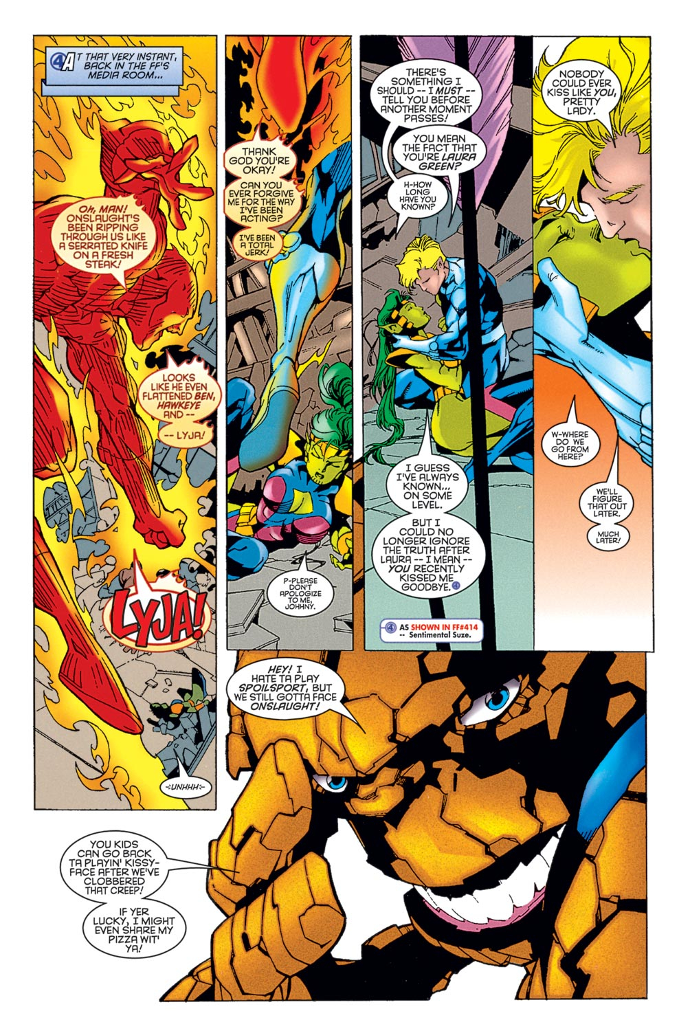 Read online Fantastic Four (1961) comic -  Issue #415 - 23