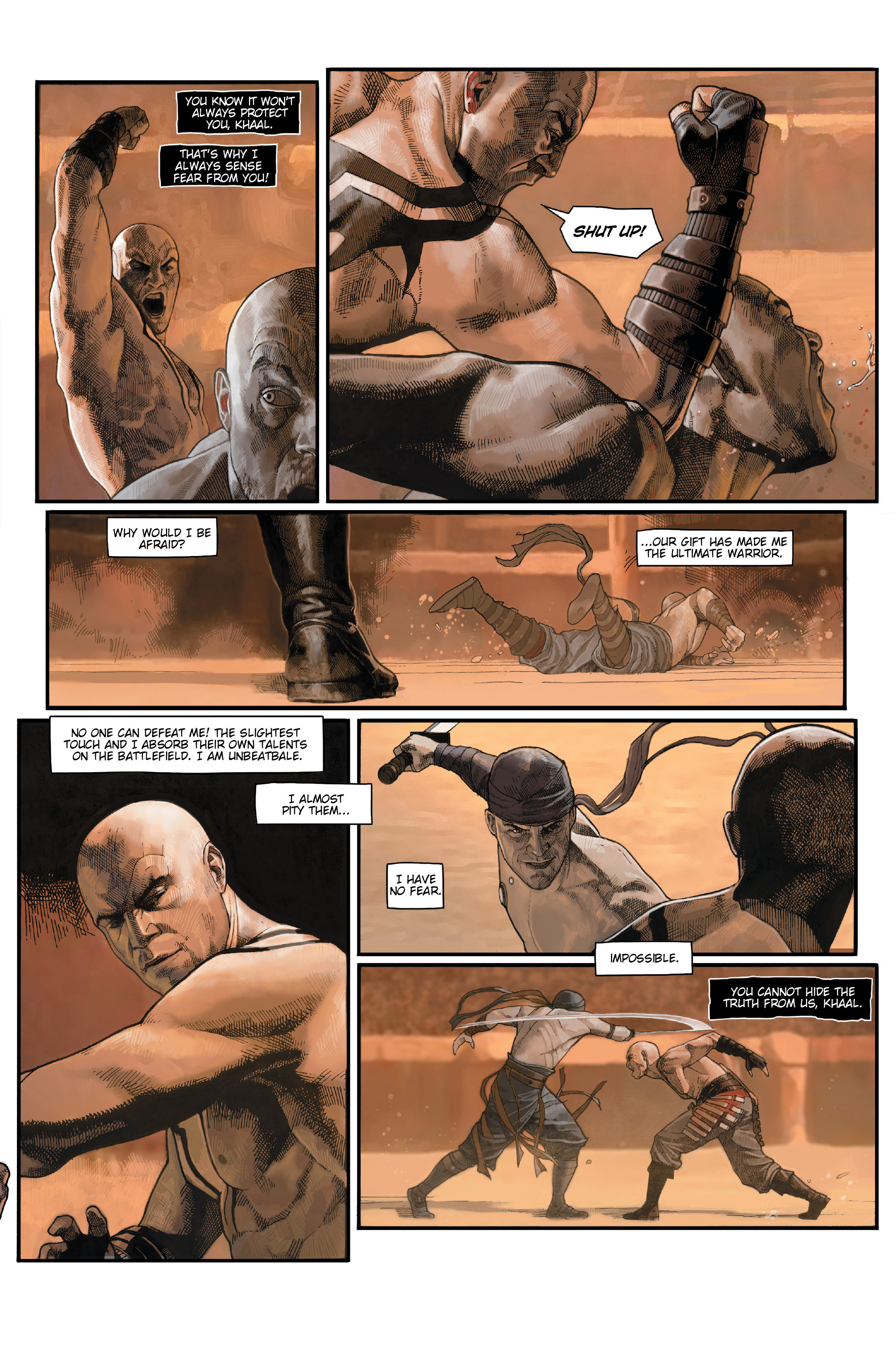 Read online Khaal comic -  Issue #1 - 19