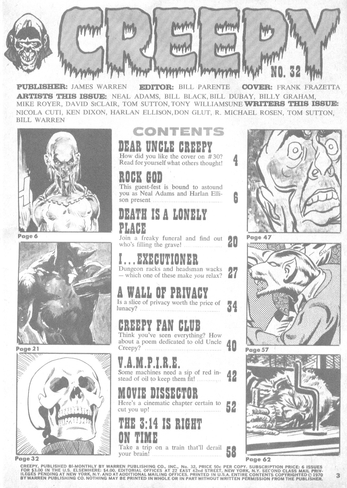 Creepy (1964) Issue #32 #32 - English 3