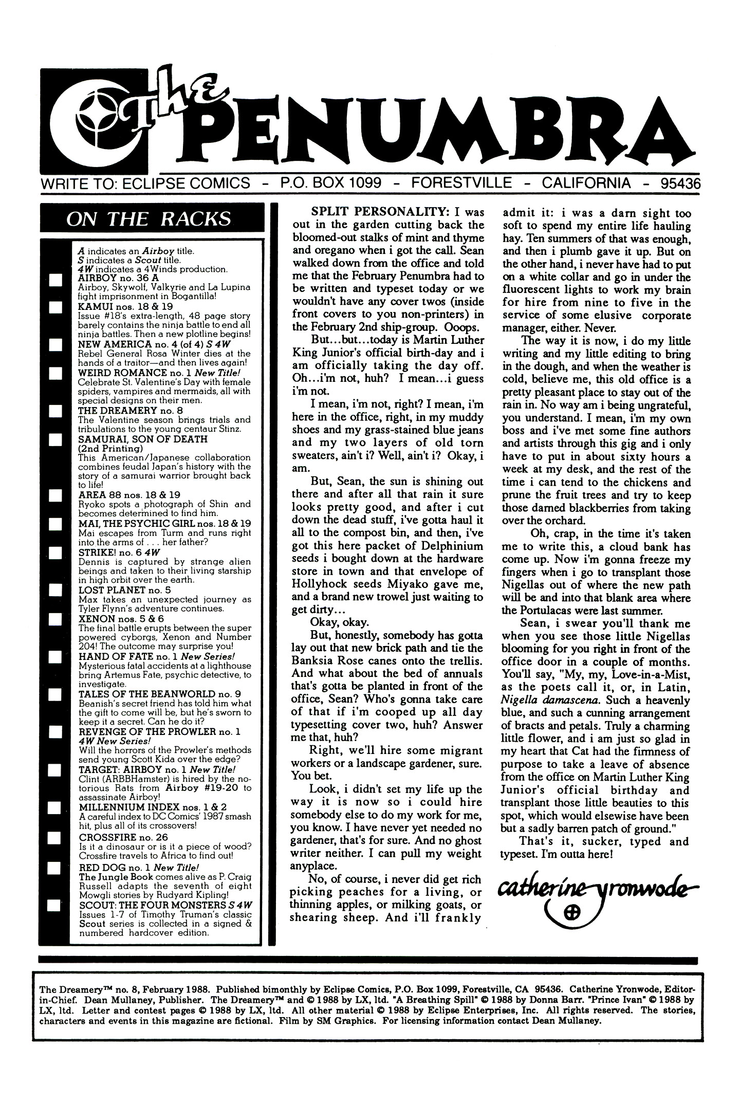 Read online The Dreamery comic -  Issue #8 - 2