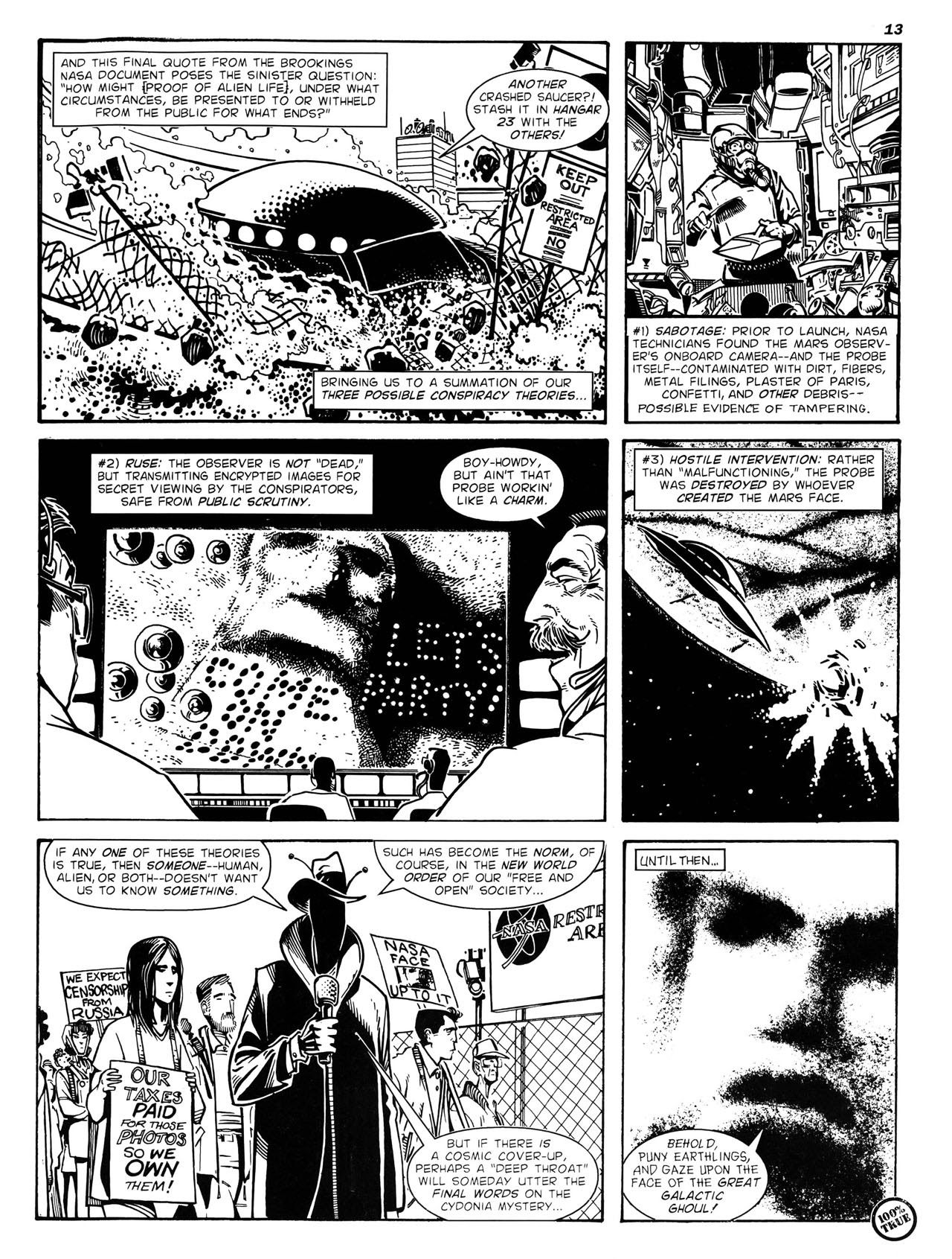 Read online 100% True comic -  Issue #2 - 15
