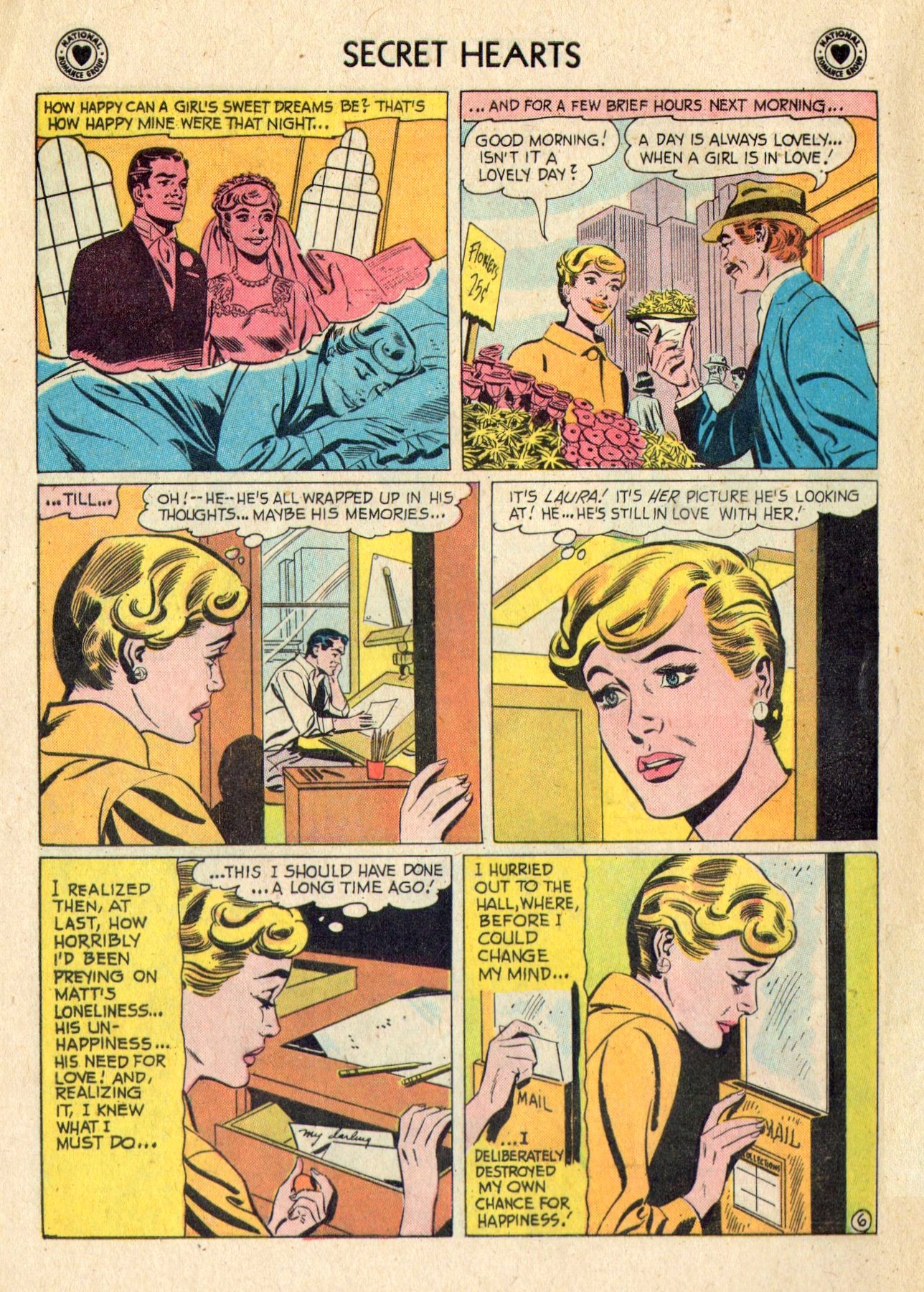 Read online Secret Hearts comic -  Issue #50 - 8