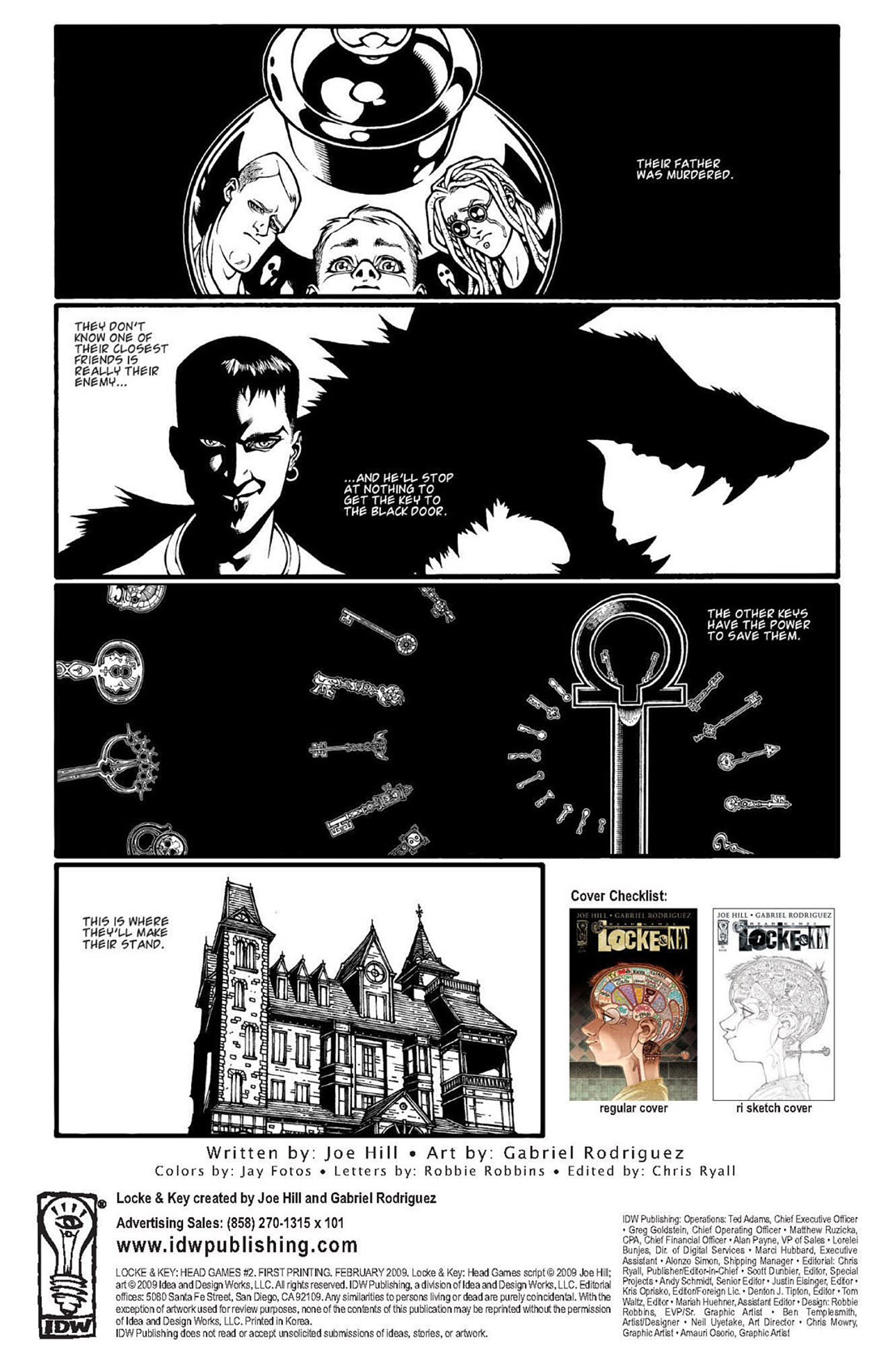 Read online Locke & Key: Head Games comic - Issue #2