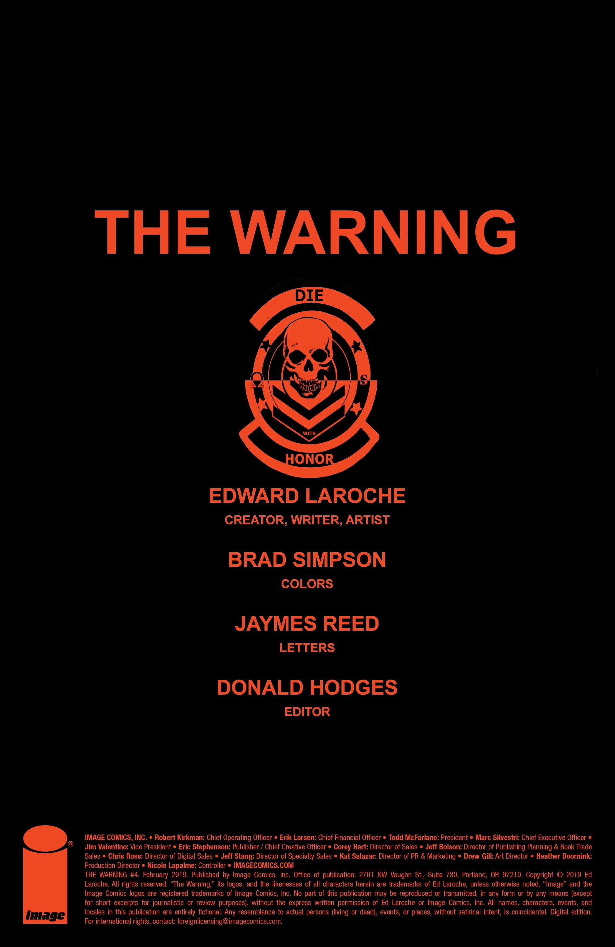Read online The Warning comic -  Issue #4 - 36