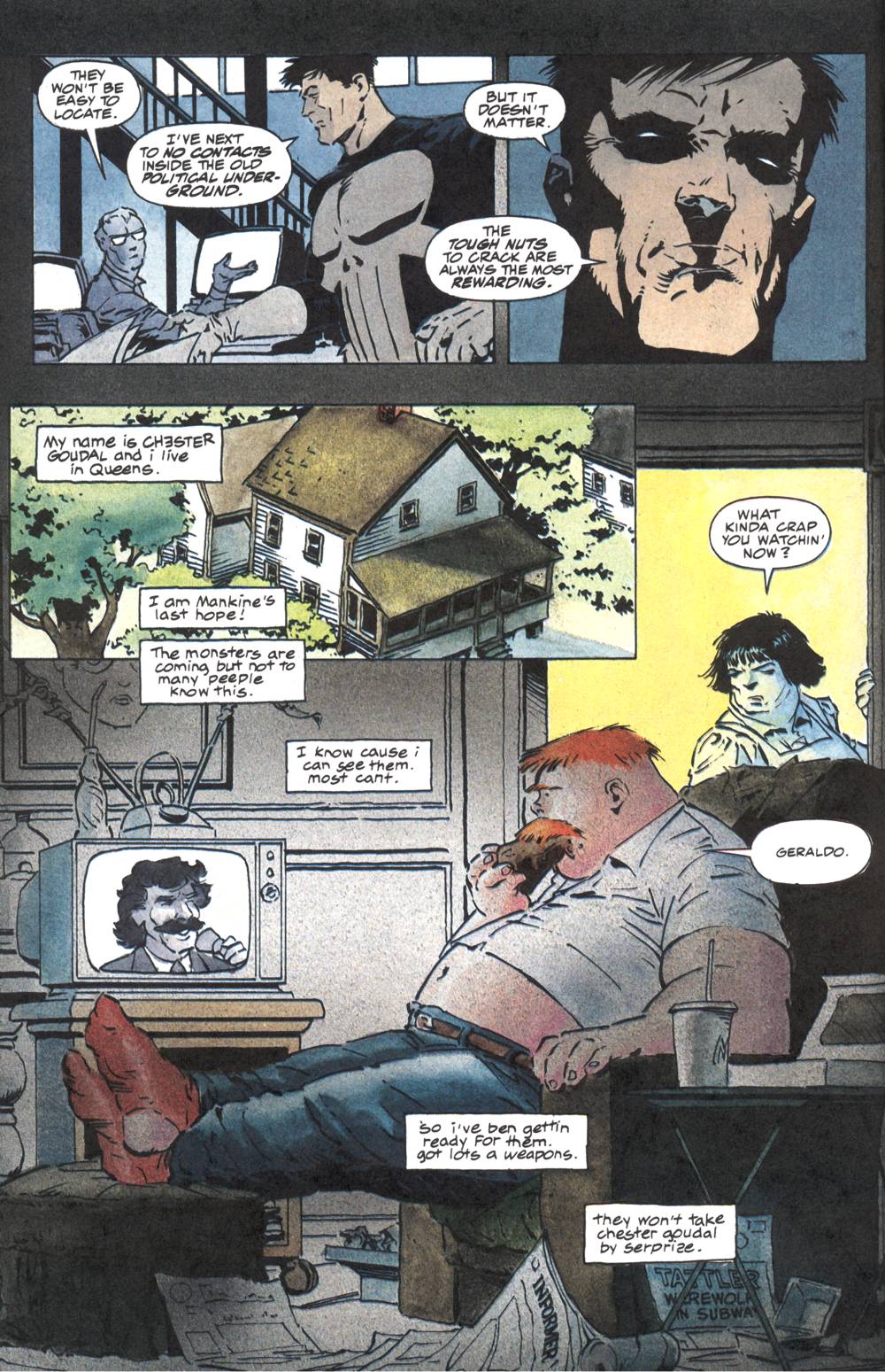 Read online Punisher: P.O.V. comic -  Issue #1 - 12