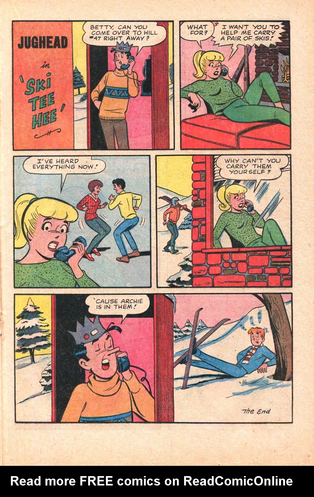 Read online Archie's Joke Book Magazine comic -  Issue #100 - 21
