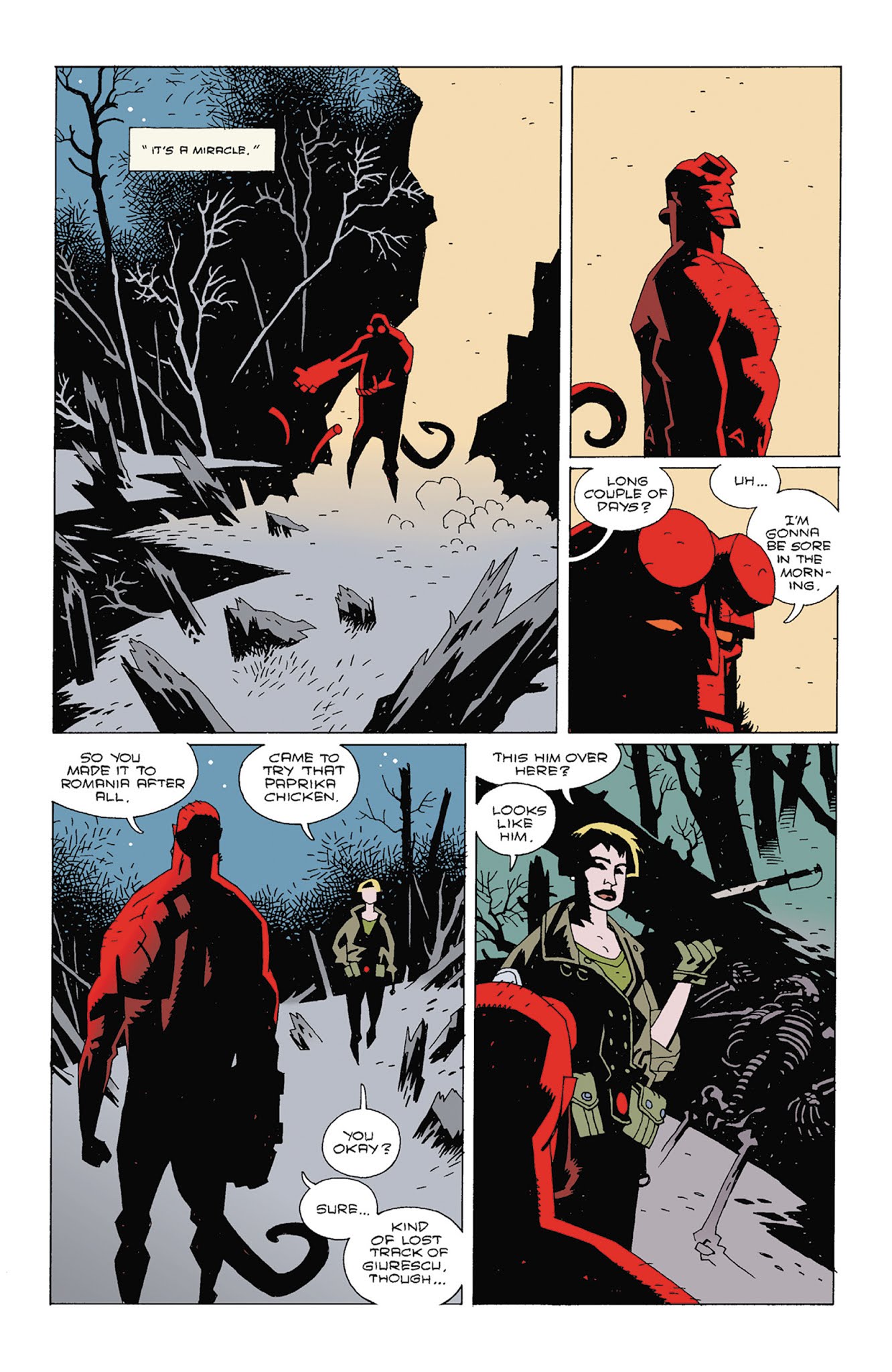 Read online Hellboy: Wake the Devil comic -  Issue # _TPB - 125
