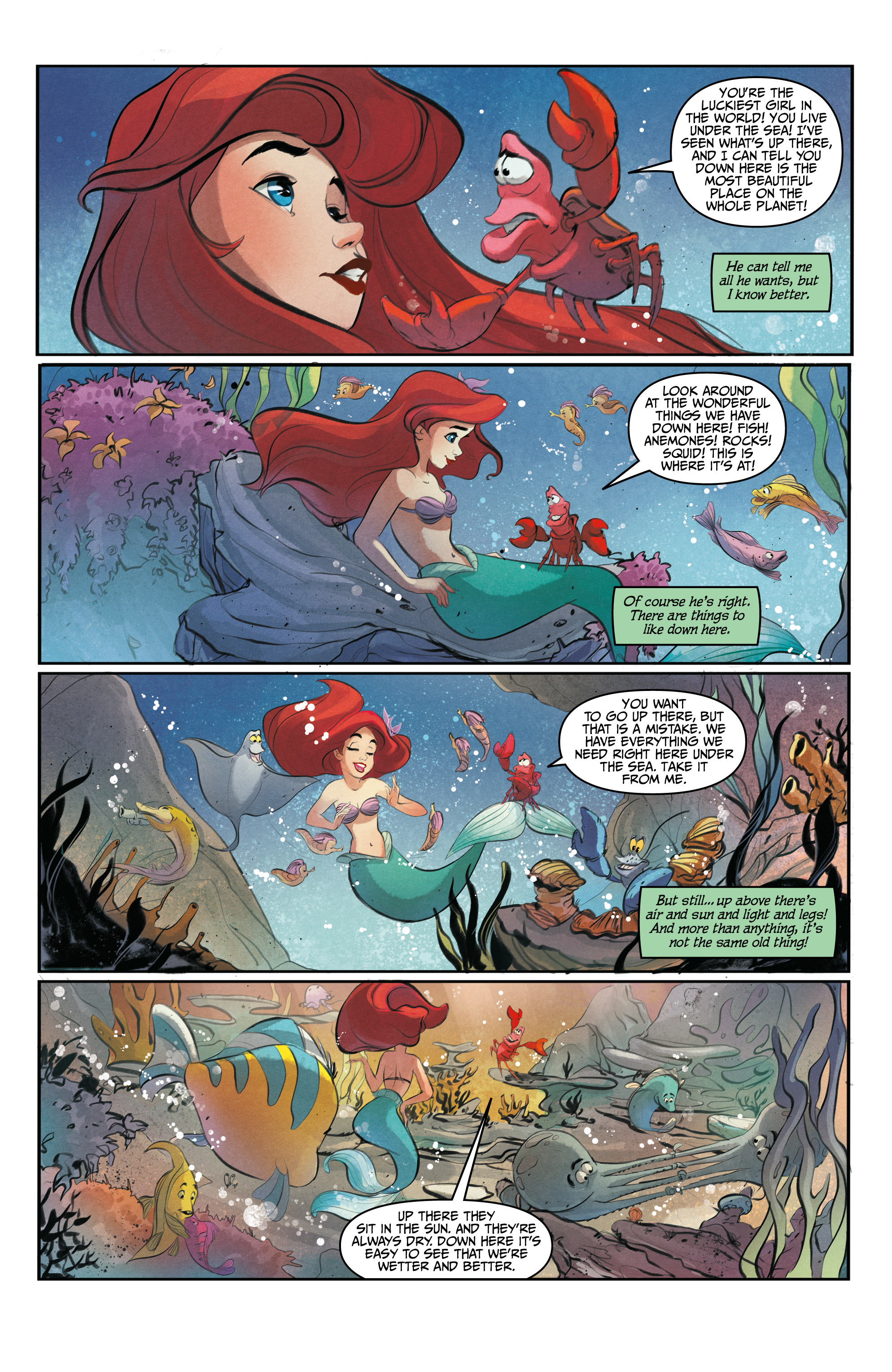 Read online Disney The Little Mermaid comic -  Issue #2 - 6