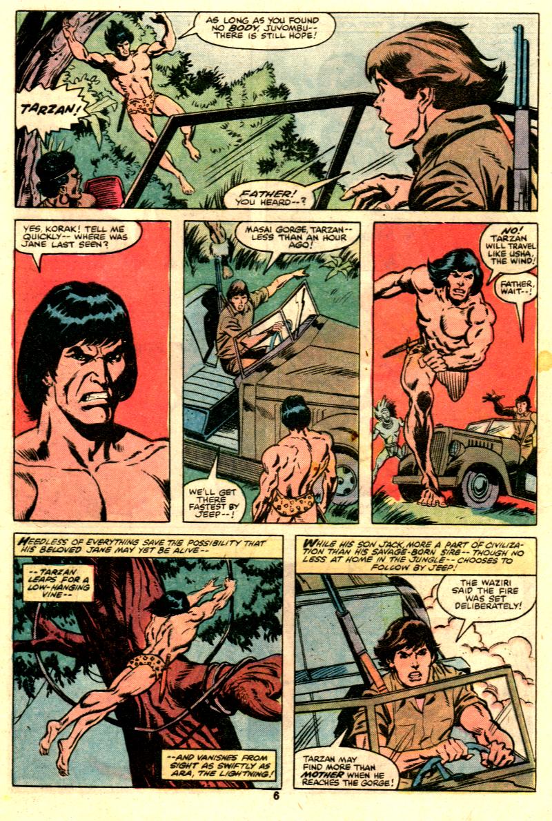 Read online Tarzan (1977) comic -  Issue #25 - 5