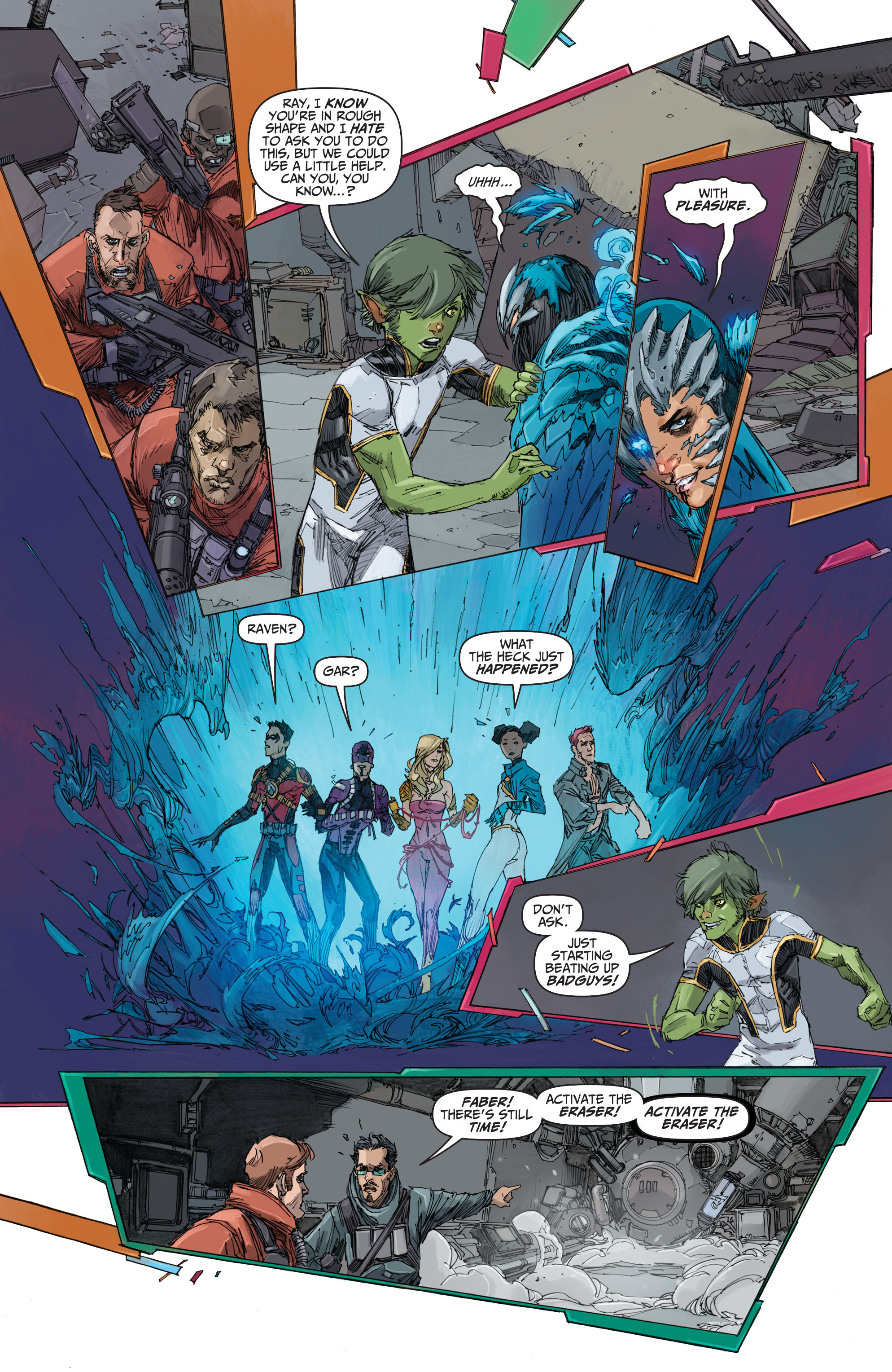 Read online Teen Titans (2014) comic -  Issue #7 - 16