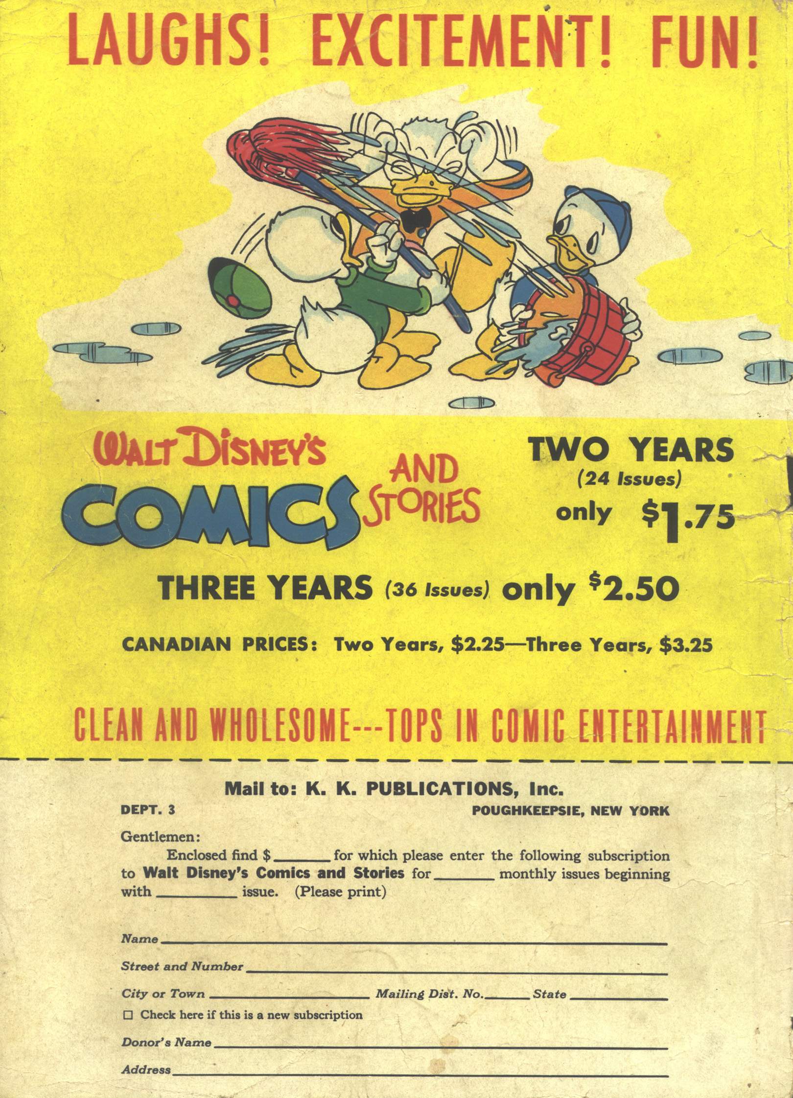 Read online Walt Disney's Comics and Stories comic -  Issue #66 - 52
