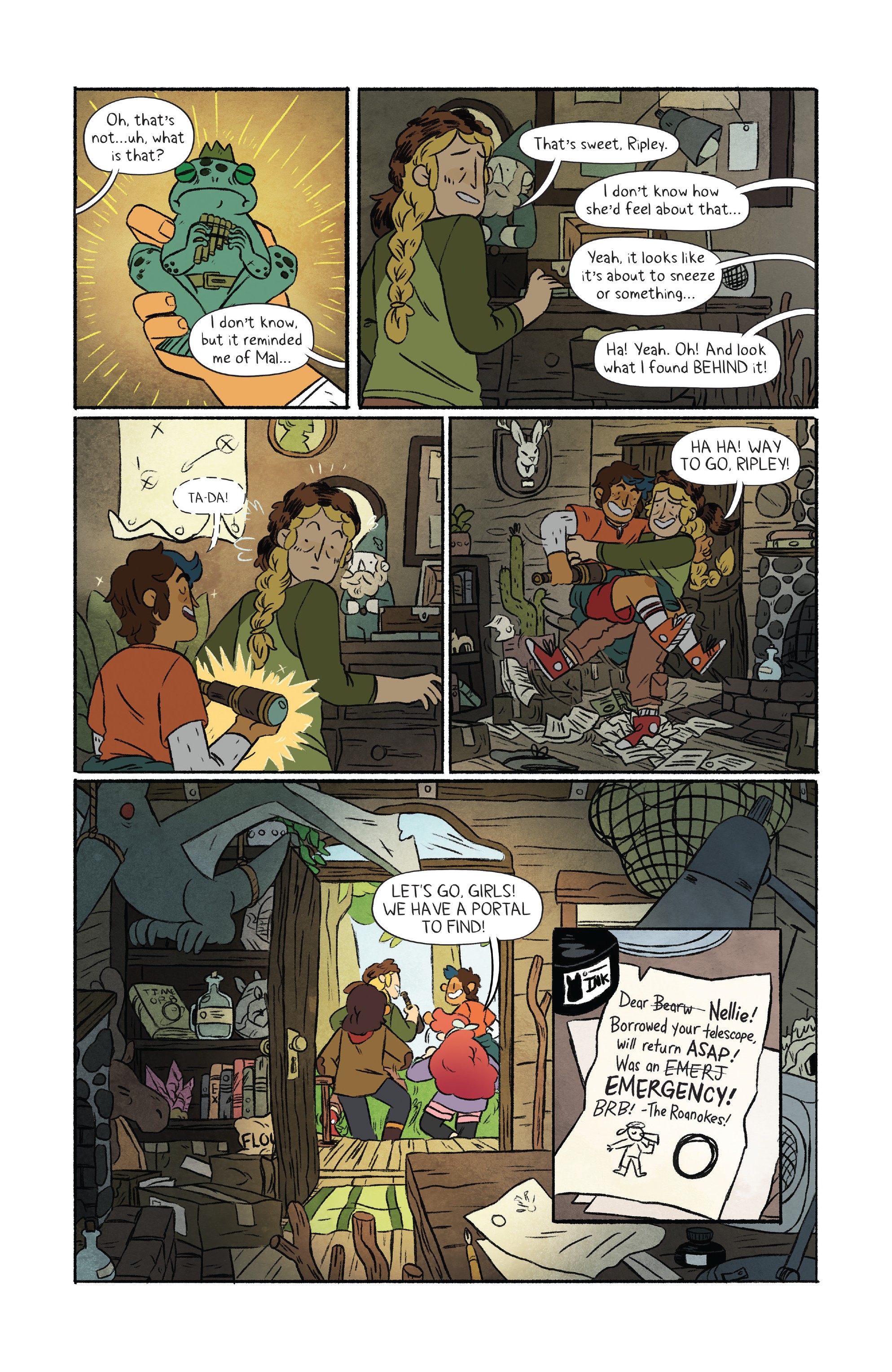 Read online Lumberjanes comic -  Issue #62 - 6