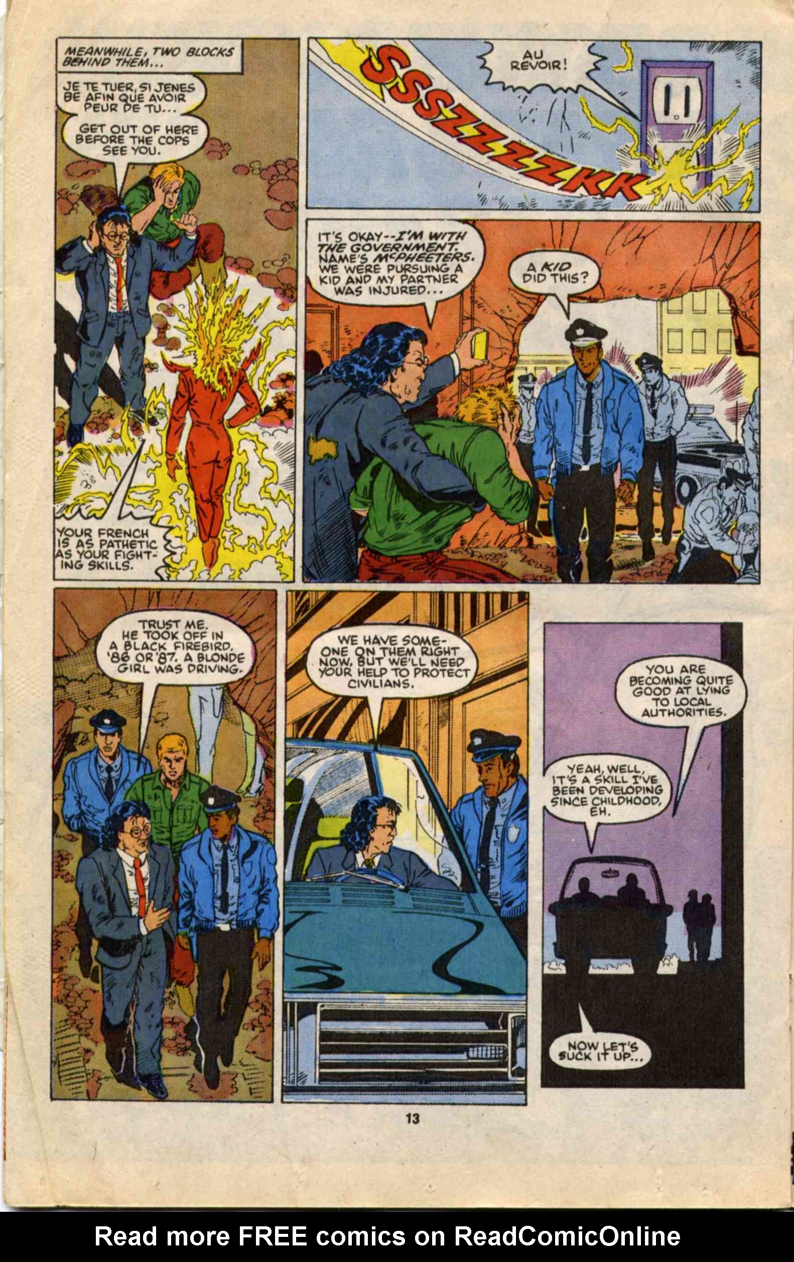 Read online Psi-Force comic -  Issue #18 - 14