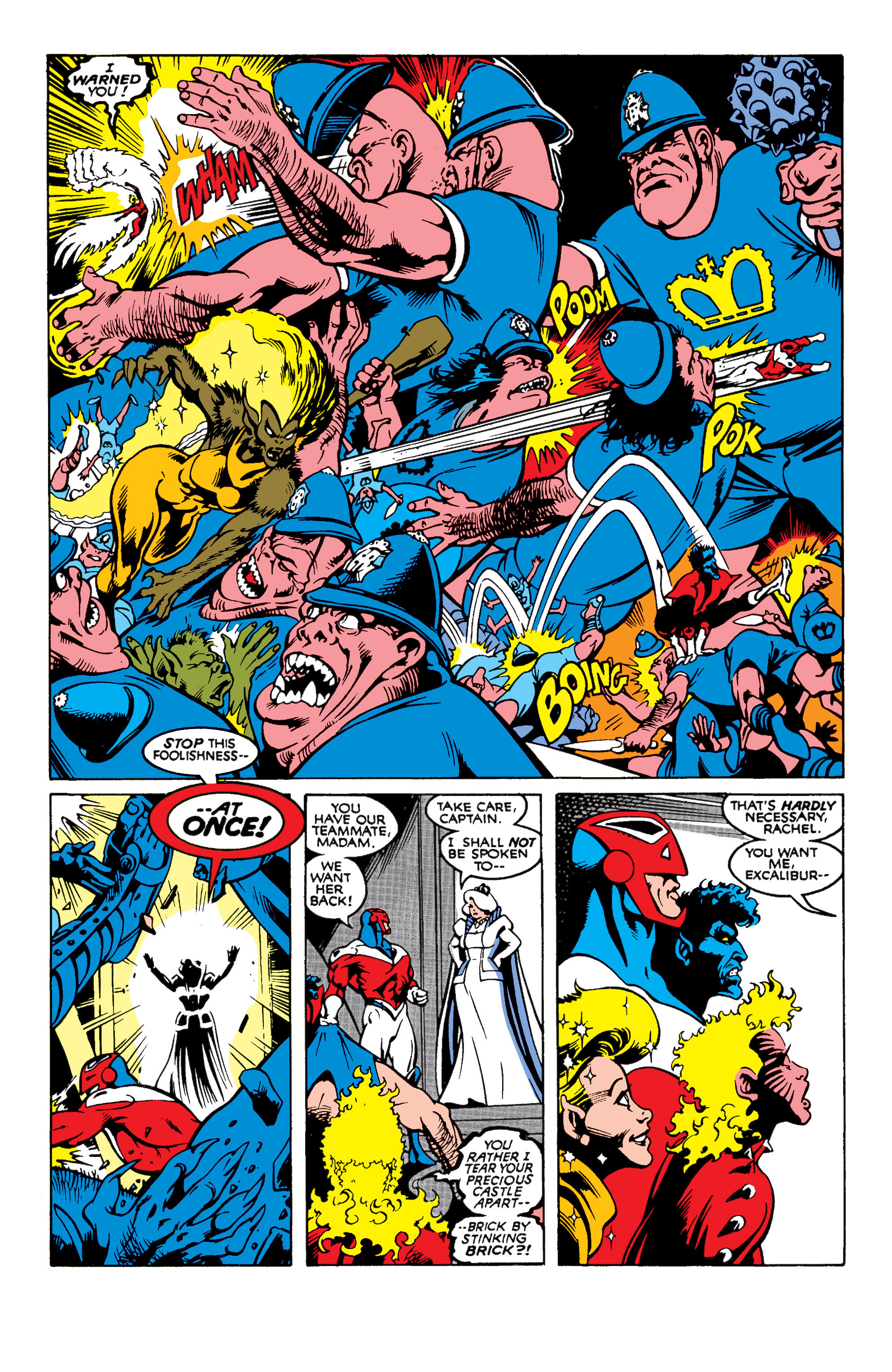 Read online Excalibur (1988) comic -  Issue #13 - 13