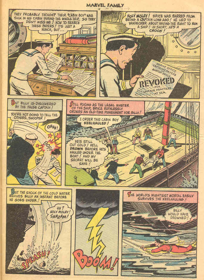 Read online The Marvel Family comic -  Issue #41 - 47
