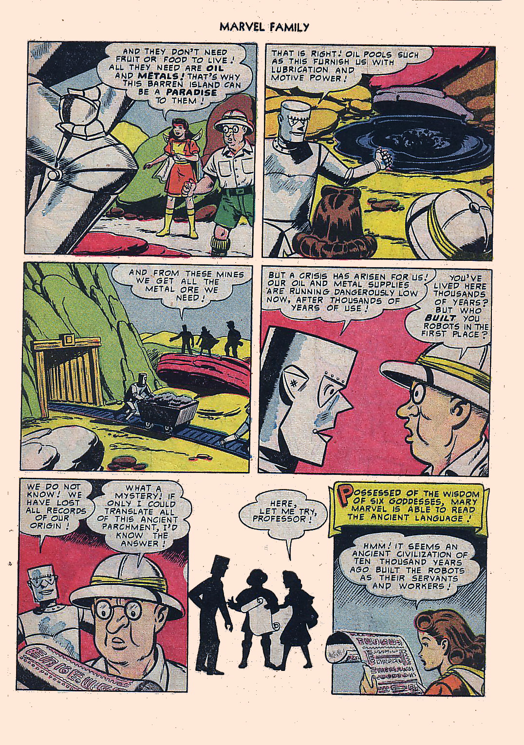Read online The Marvel Family comic -  Issue #46 - 21