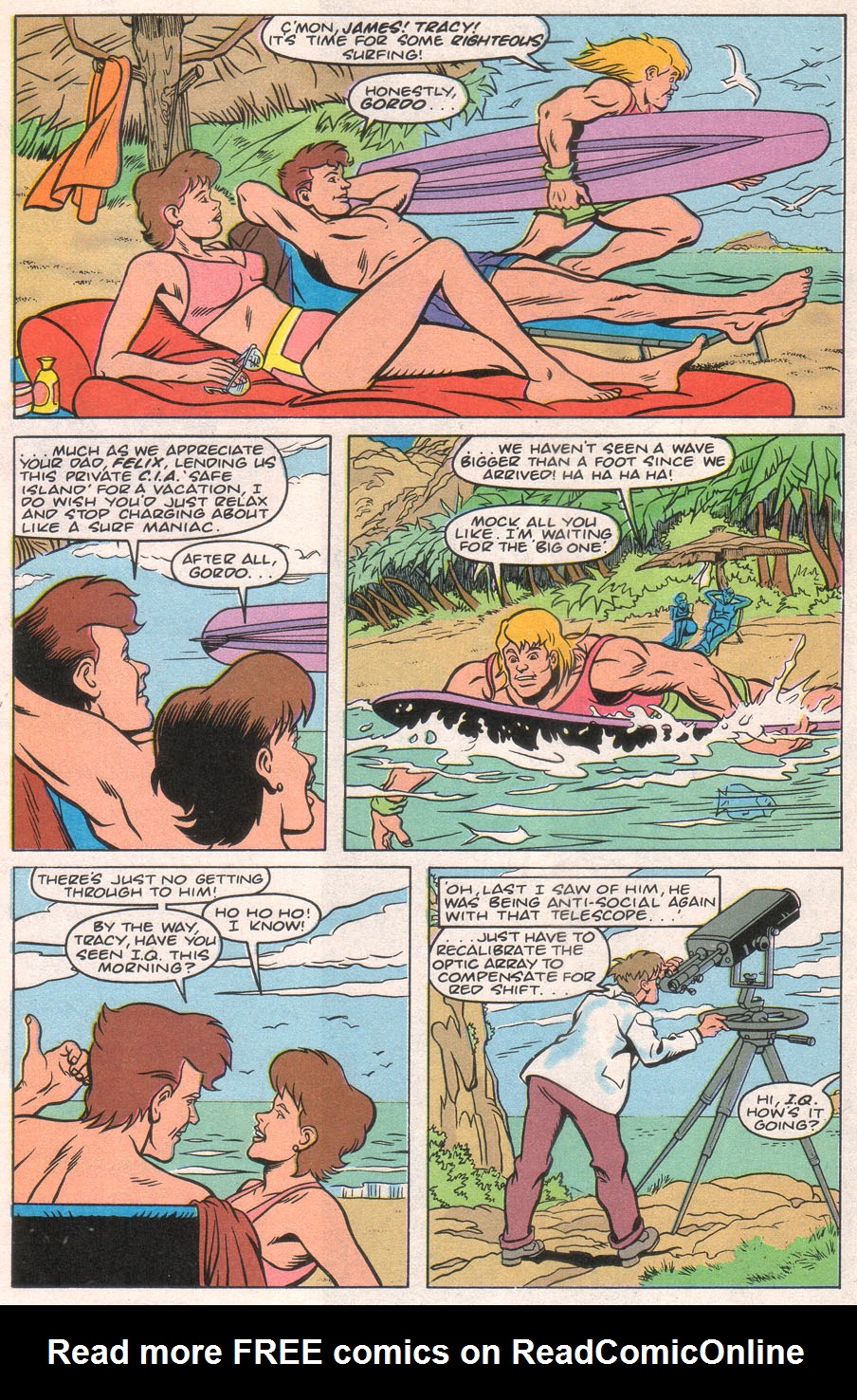 Read online James Bond Jr. comic -  Issue #8 - 8