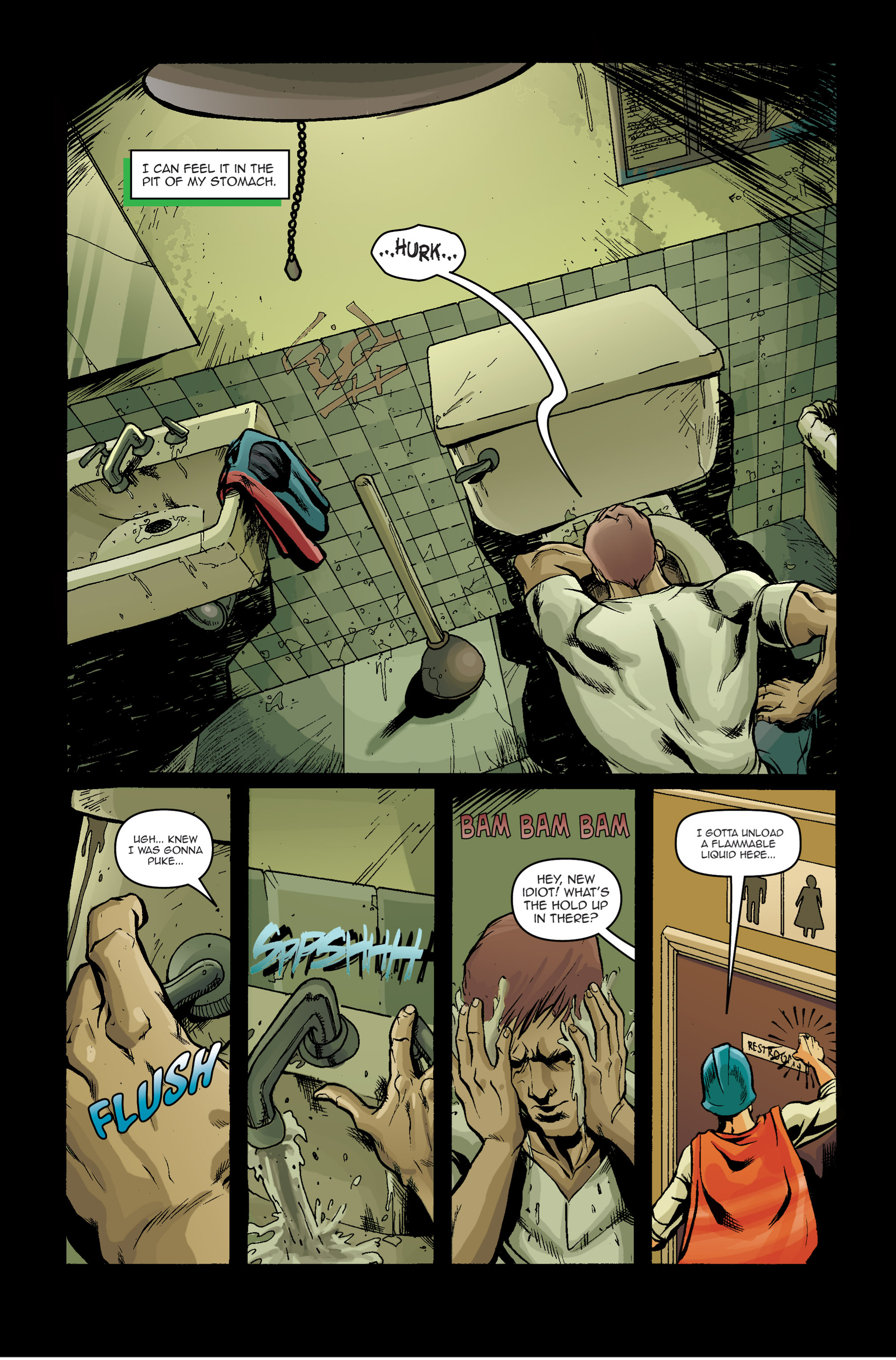 Read online The F1rst Hero: Fight For Your Life comic -  Issue #4 - 5