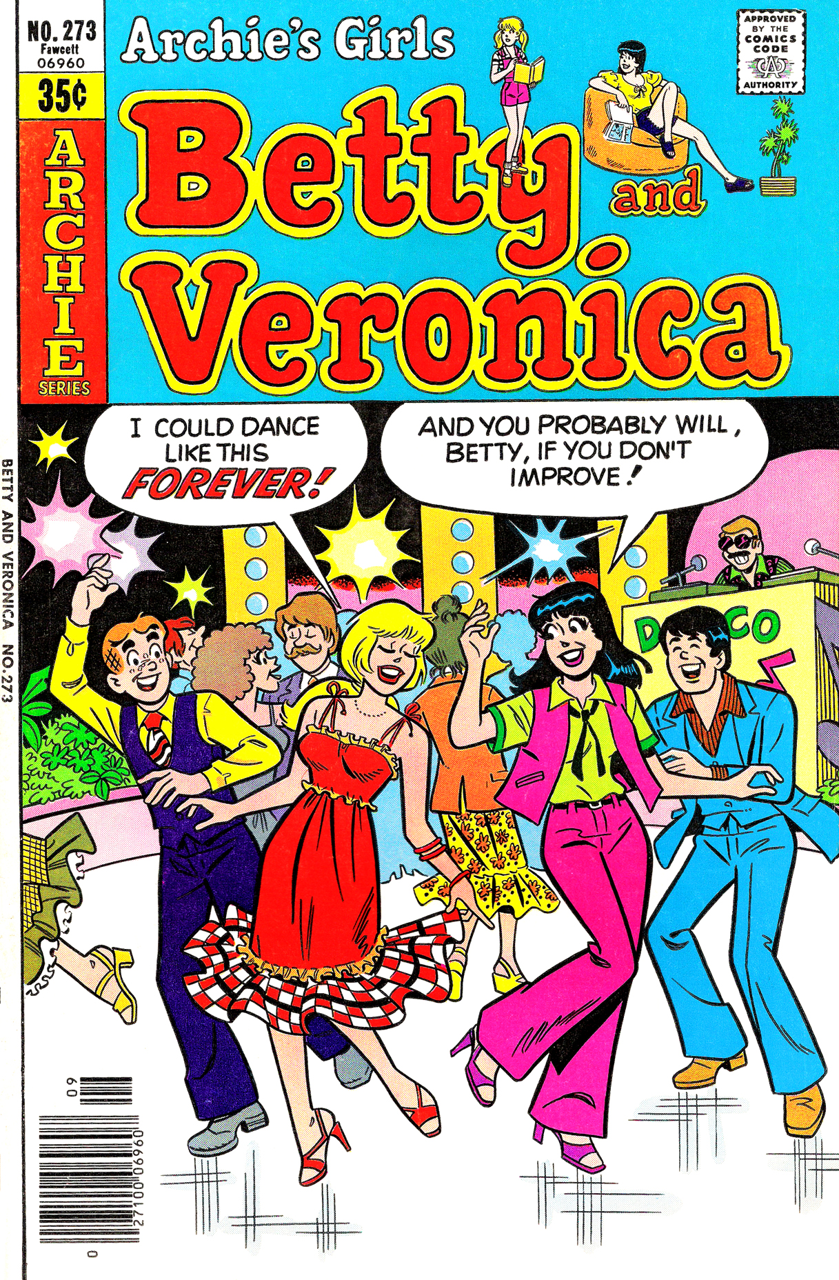 Read online Archie's Girls Betty and Veronica comic -  Issue #273 - 1