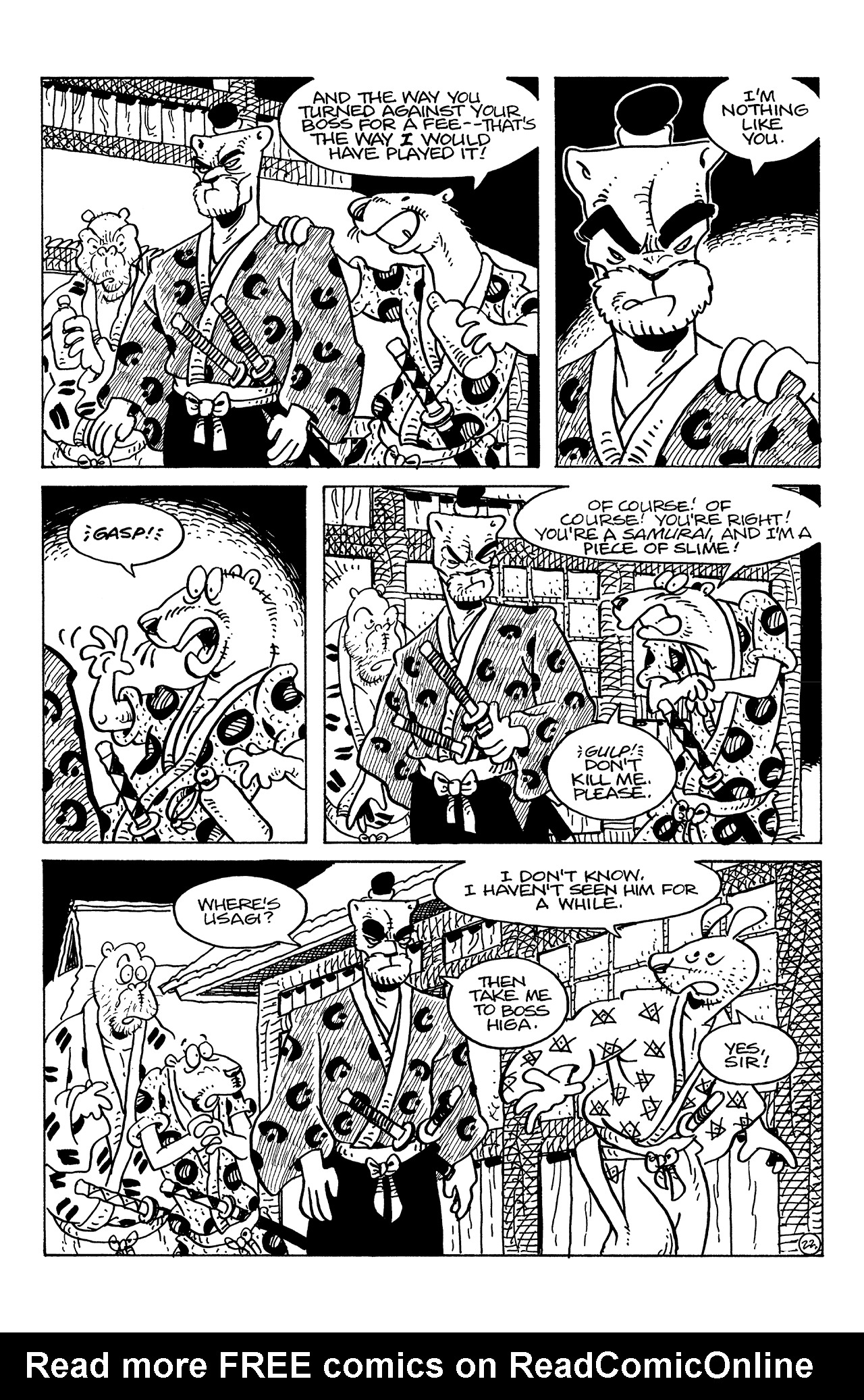 Read online Usagi Yojimbo (1996) comic -  Issue #125 - 24