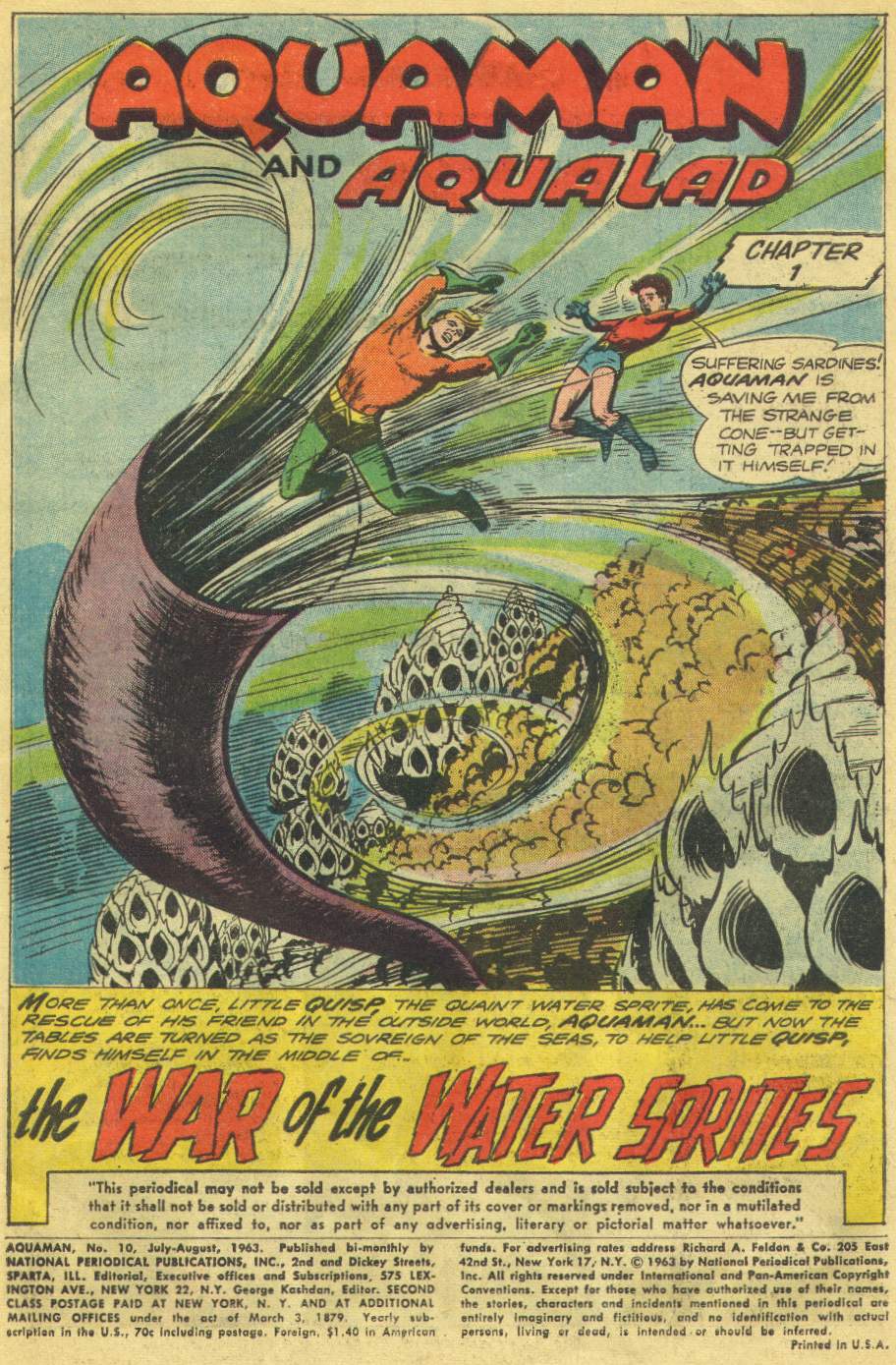 Aquaman (1962) Issue #10 #10 - English 3