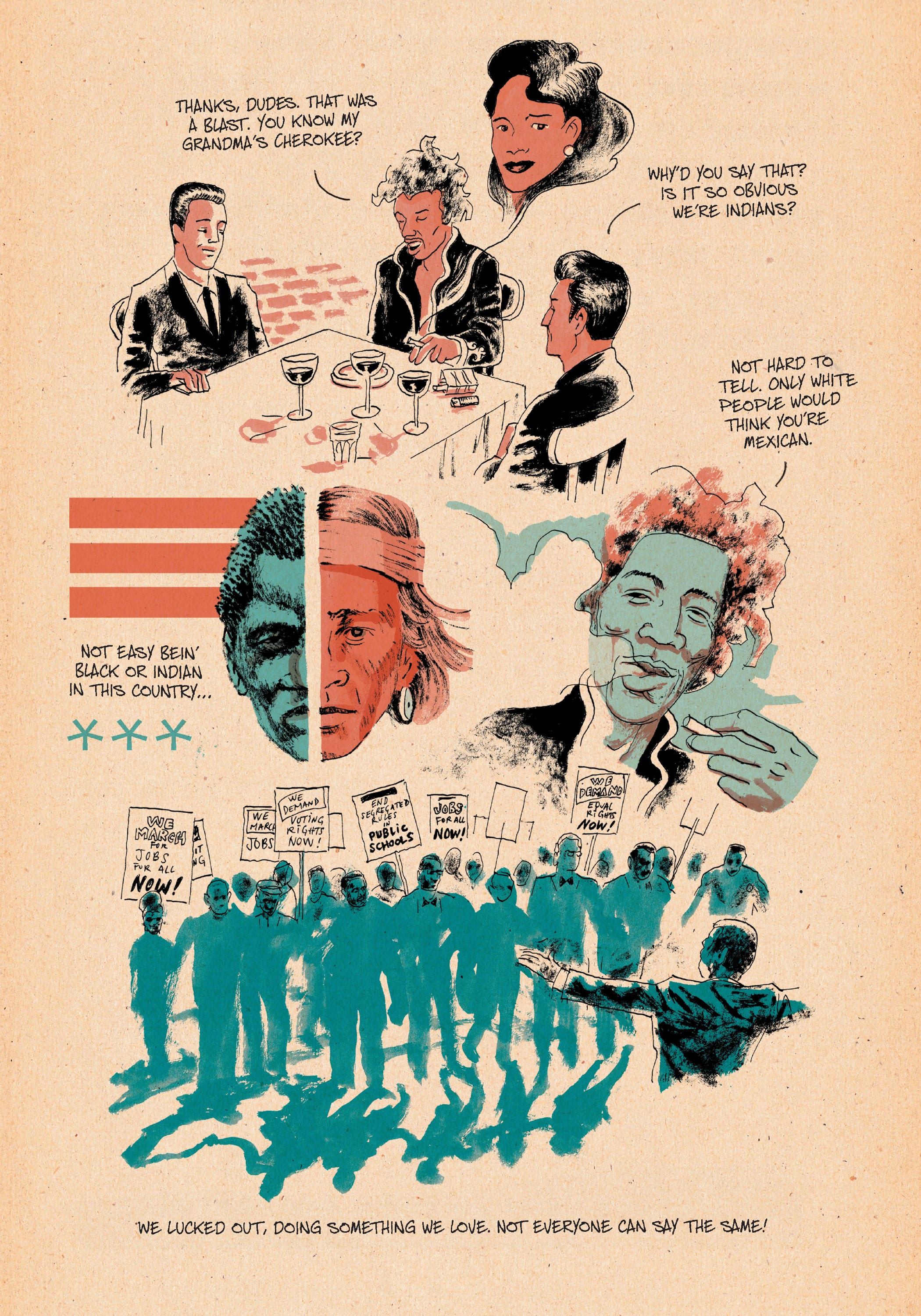 Read online Redbone: The True Story of A Native American Rock Band comic -  Issue # TPB - 24