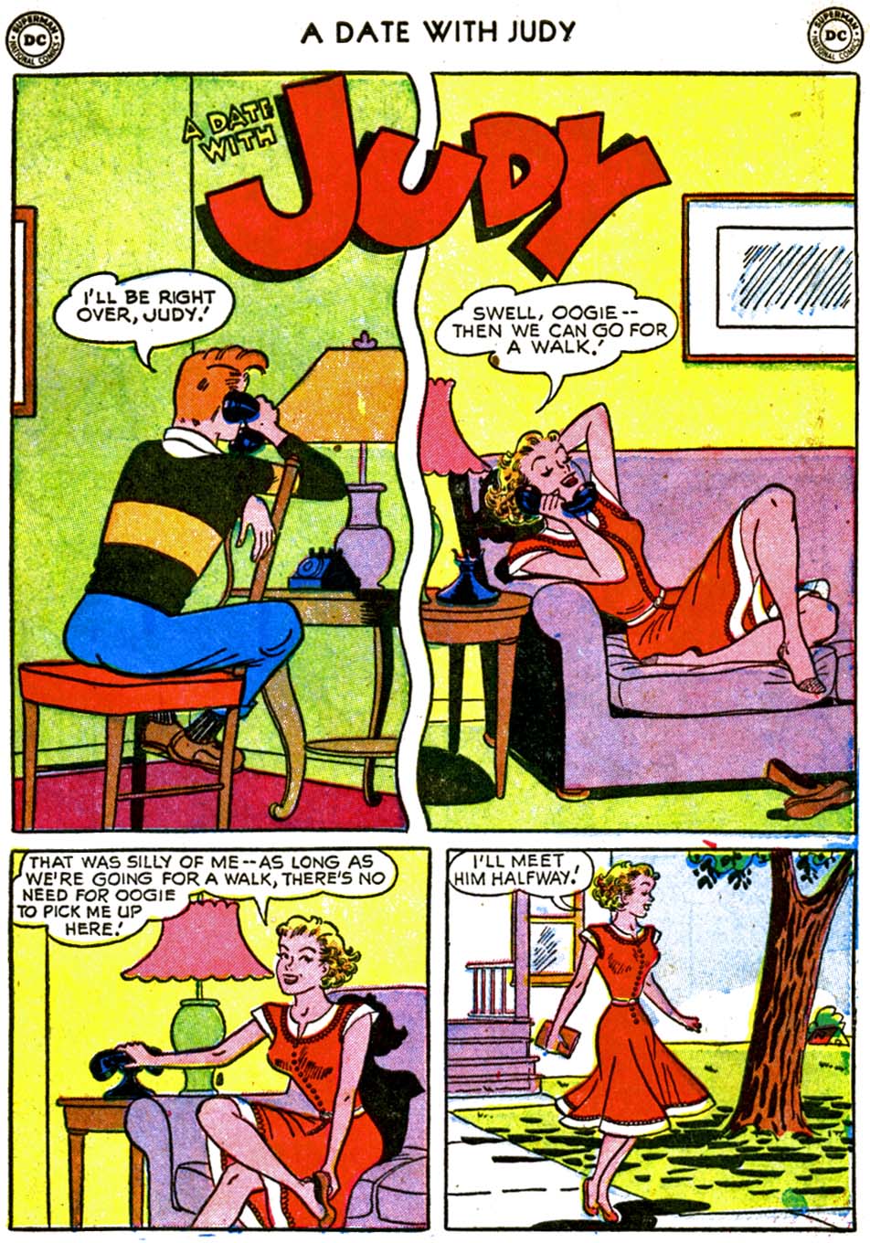 Read online A Date with Judy comic -  Issue #29 - 3