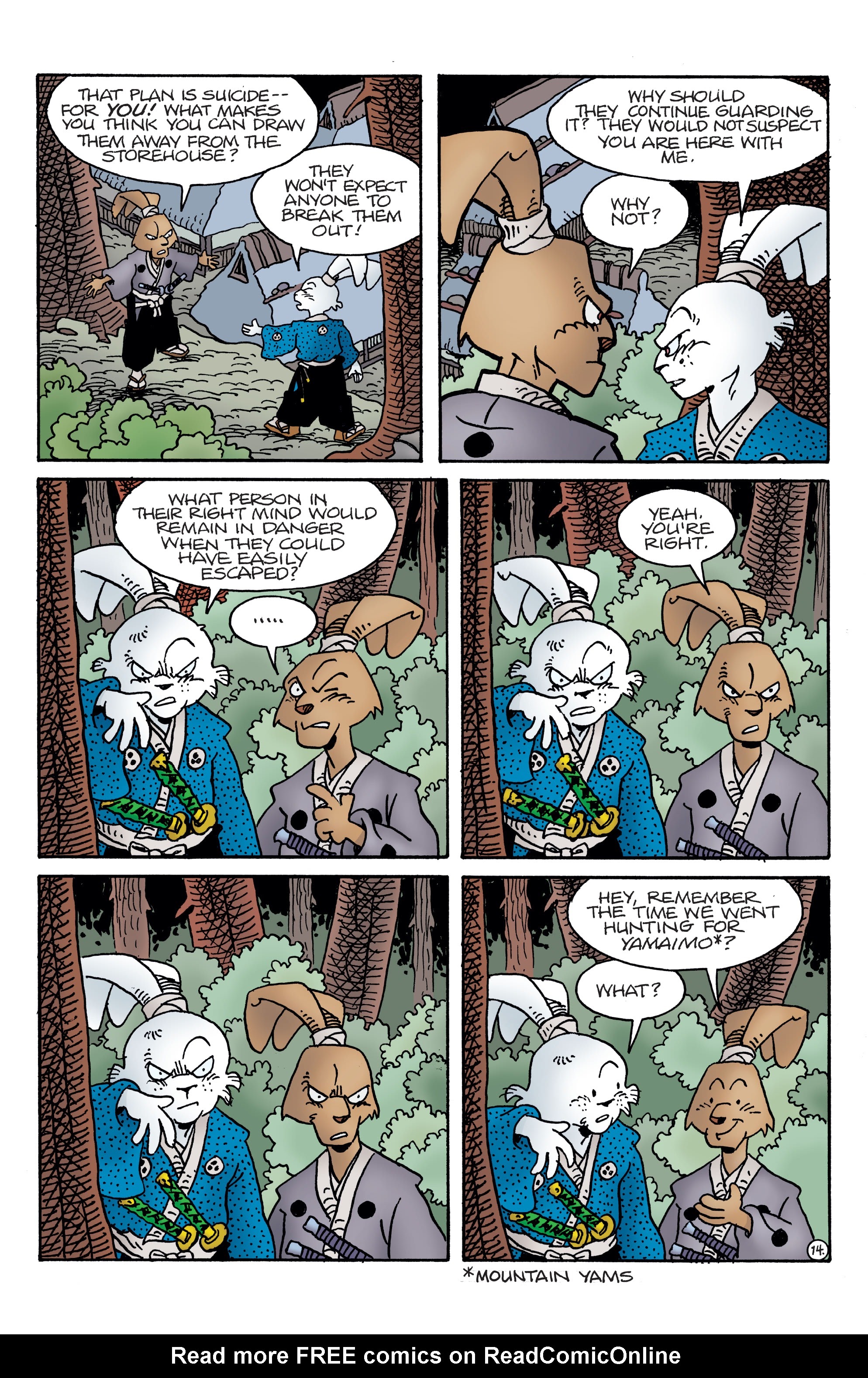Read online Usagi Yojimbo (2019) comic -  Issue #13 - 16