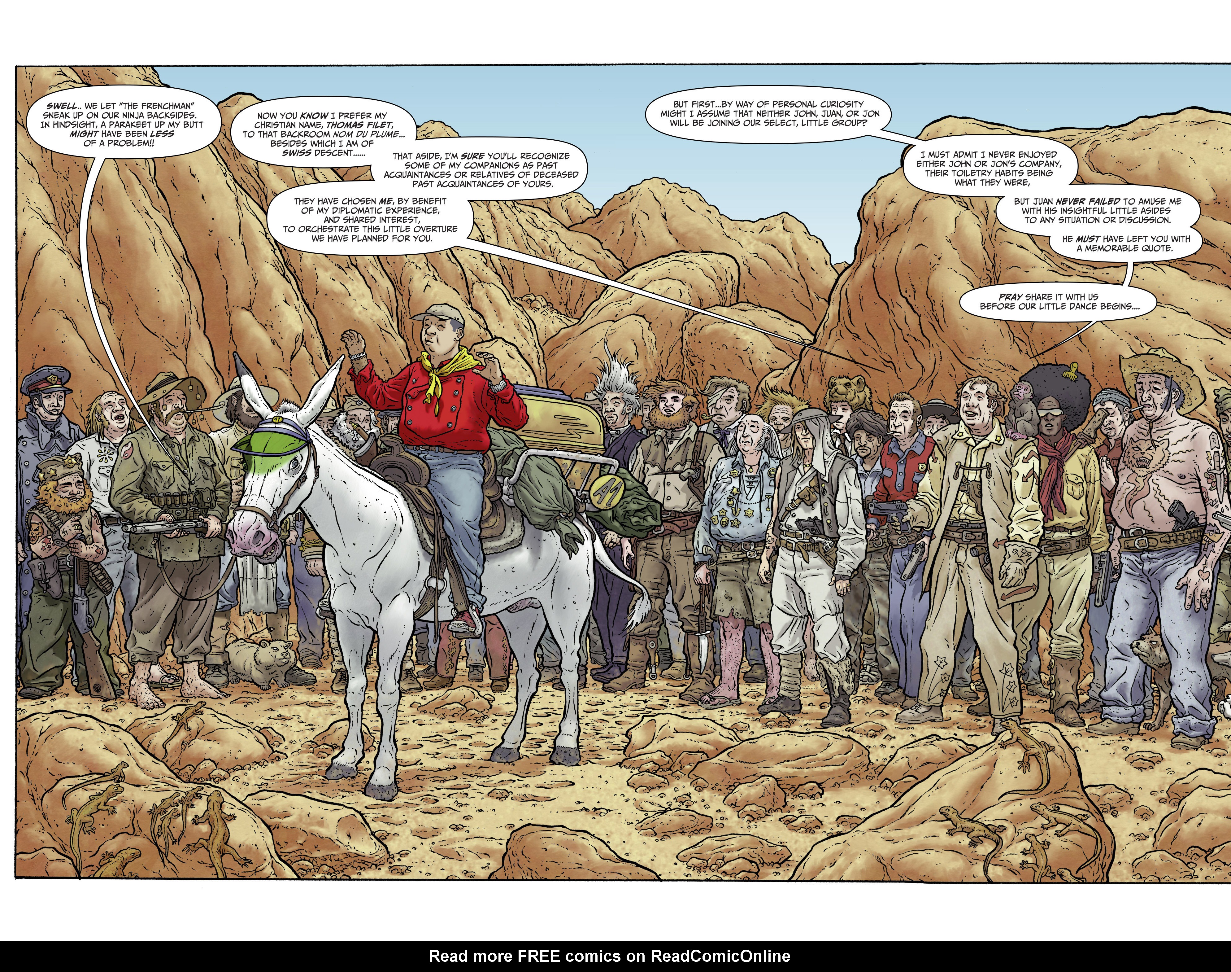 Read online Shaolin Cowboy comic - Issue #1