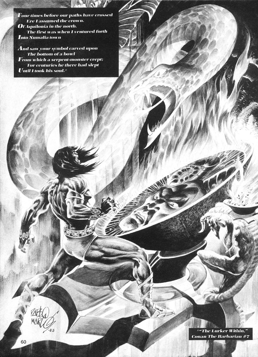 Read online The Savage Sword Of Conan comic -  Issue #93 - 60